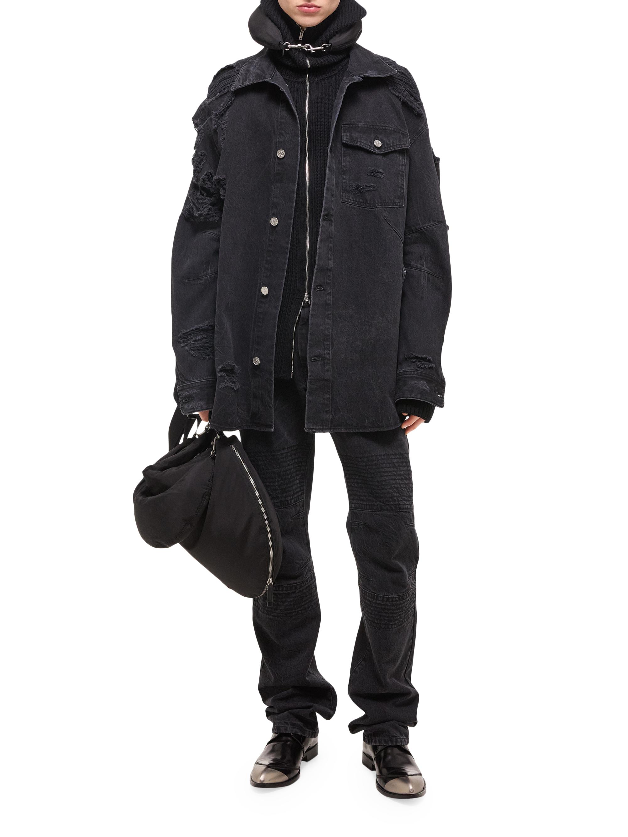 Helmut Lang Apex Denim Oversized Shirt | Saks Fifth Avenue