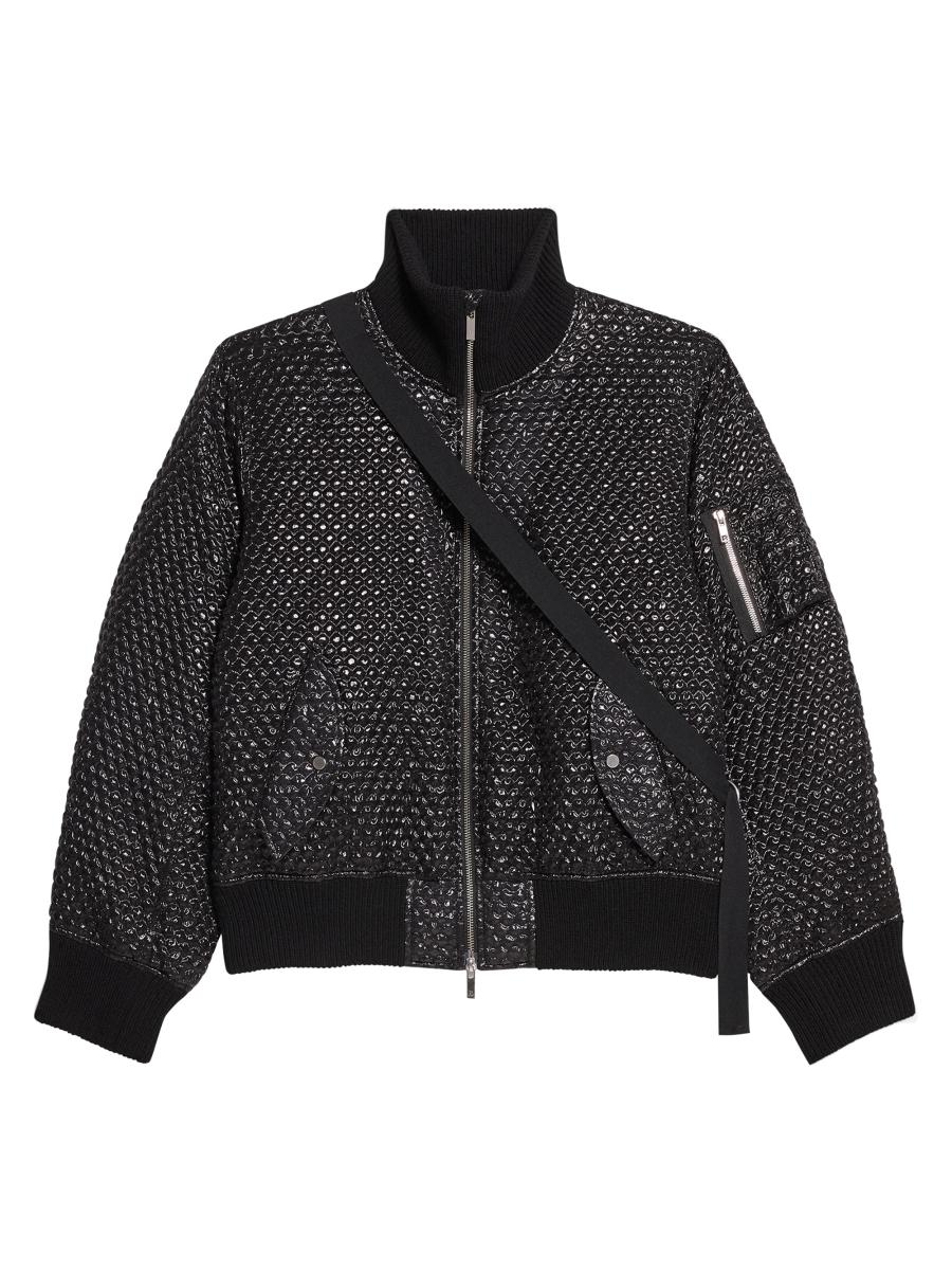 HELMUT LANG マフラー Helmut Lang Bubble Wrap Seatbelt Bomber Jacket | Saks Fifth