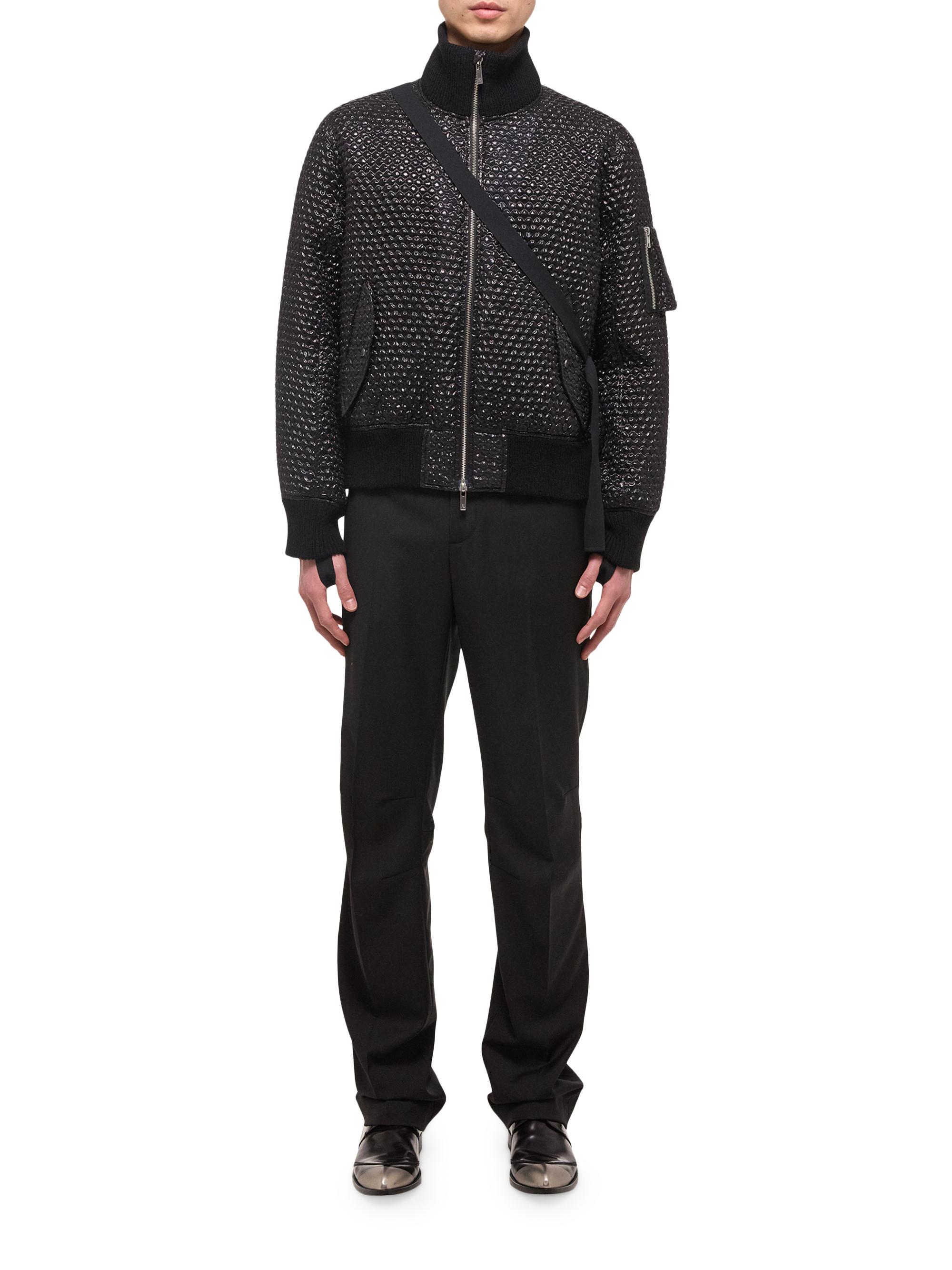 Helmut Lang Bubble Wrap Seatbelt Bomber Jacket | Saks Fifth Avenue