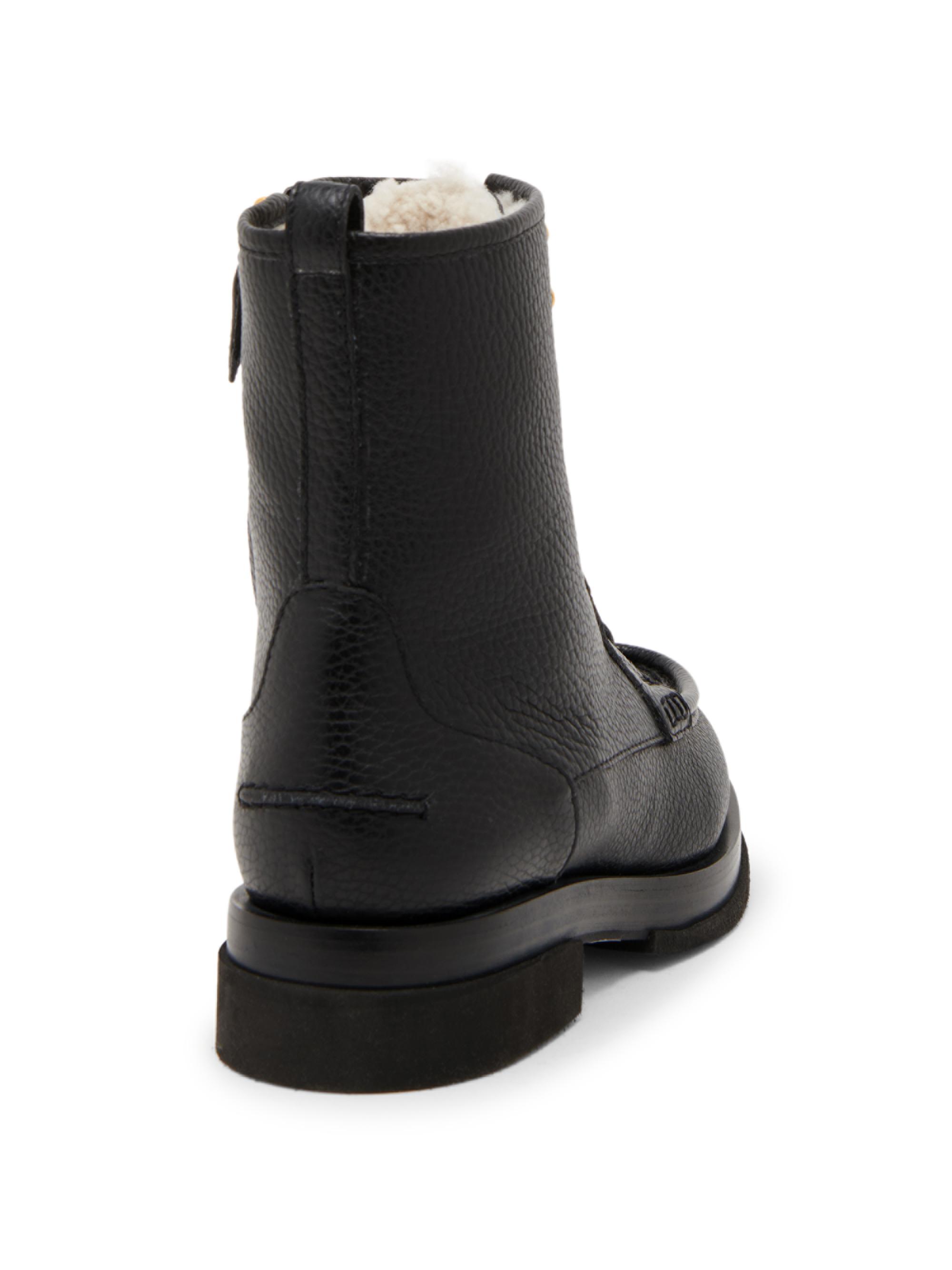 POLLINIポリーニ ITALY チャッカブーツ ウイングチップ 美品 41 Pollini Pollini Calfskin Ankle Boots | Saks Fifth Avenue