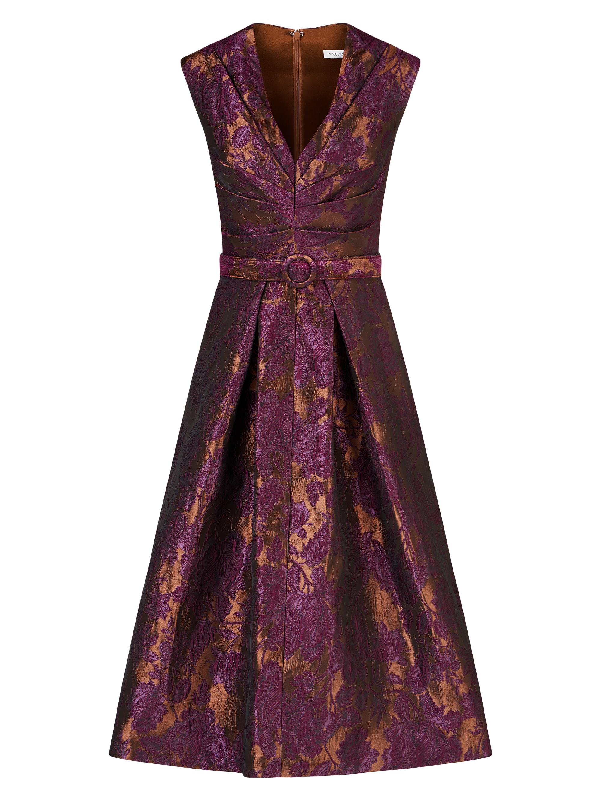 open lace back dress Kay Unger