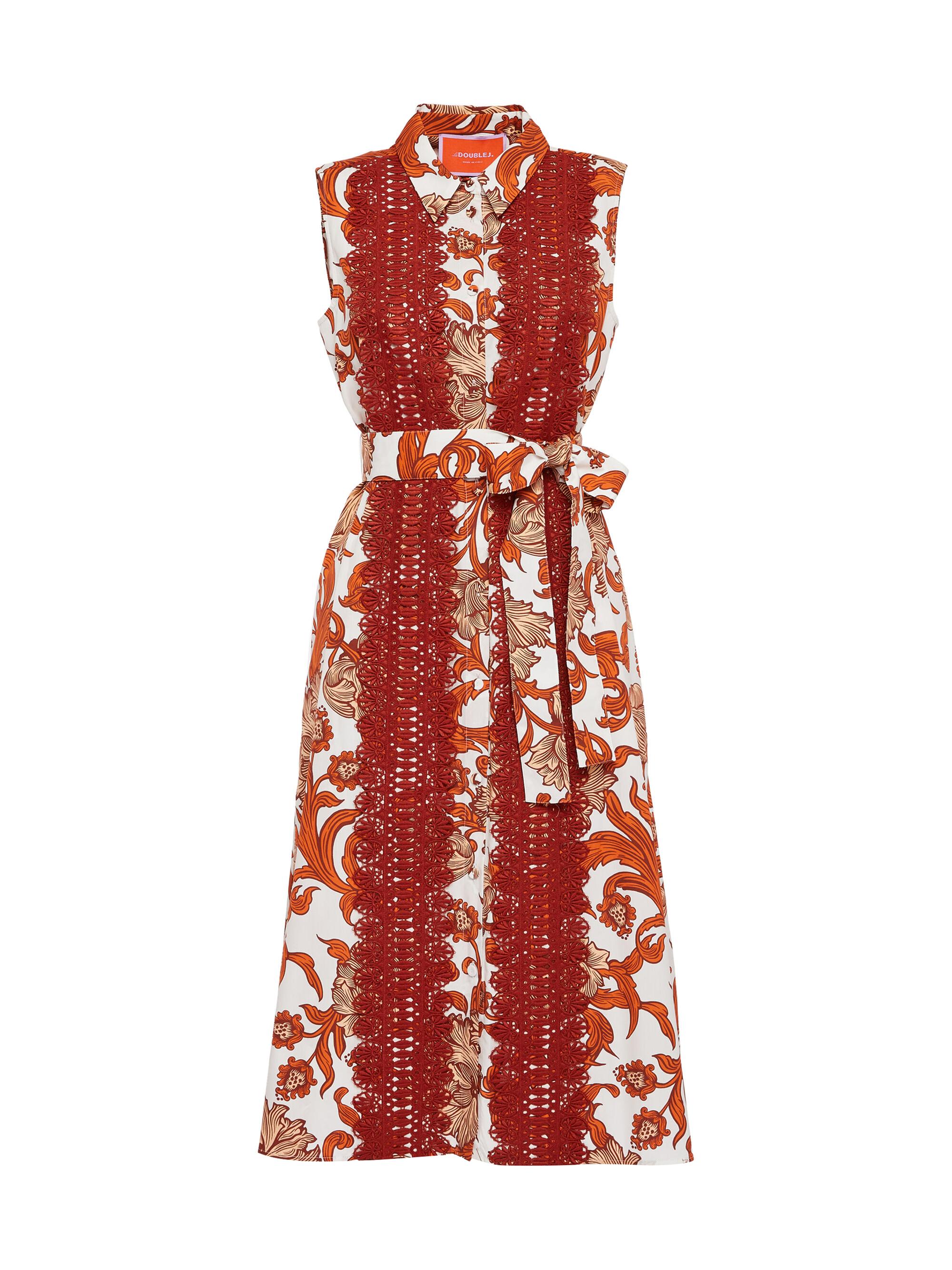 La DoubleJ Women's Tootsie Dress with Lacey Ribbons - Reef White