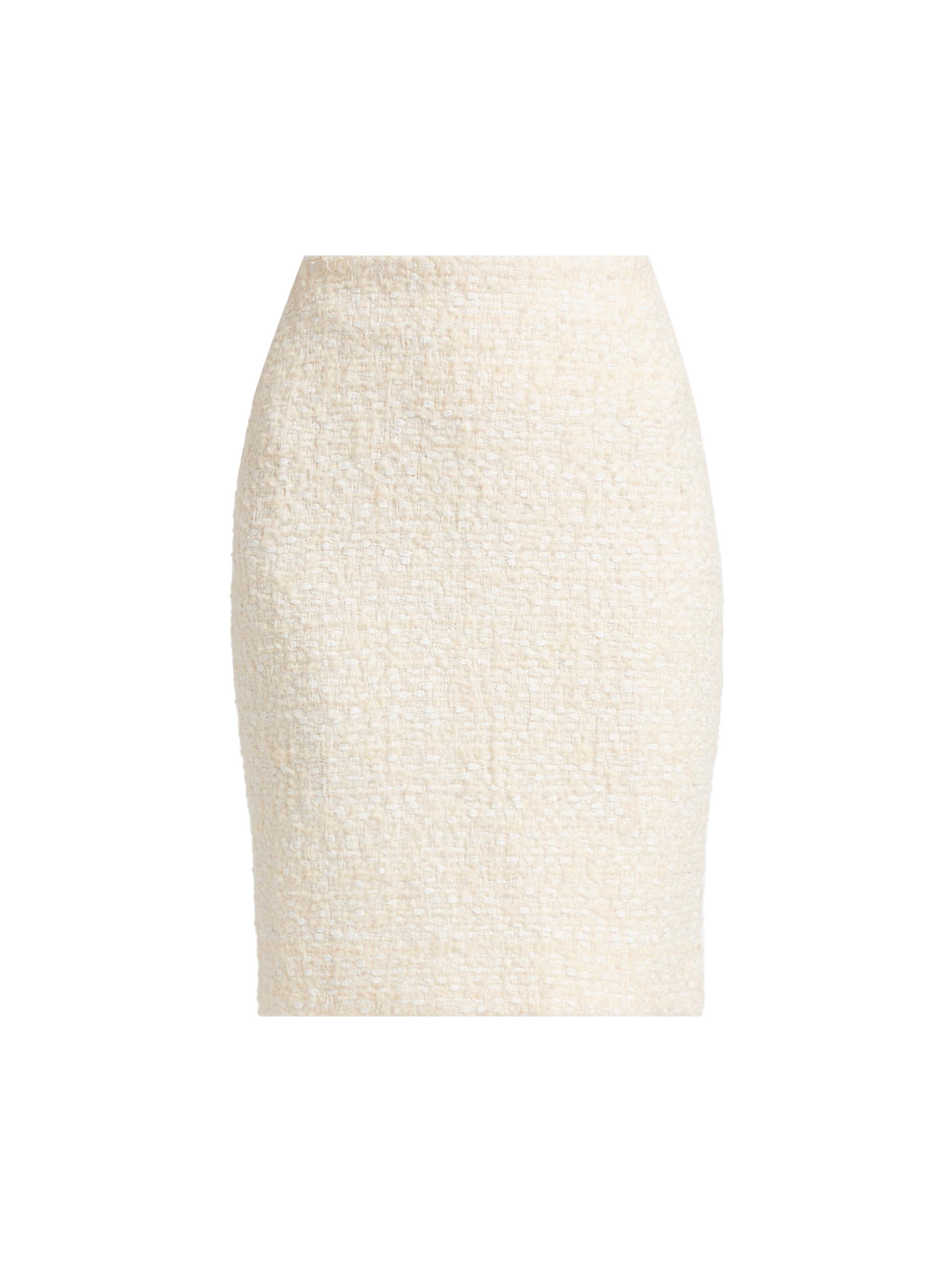 Adam Lippes Women's Tweed Pencil Skirt -