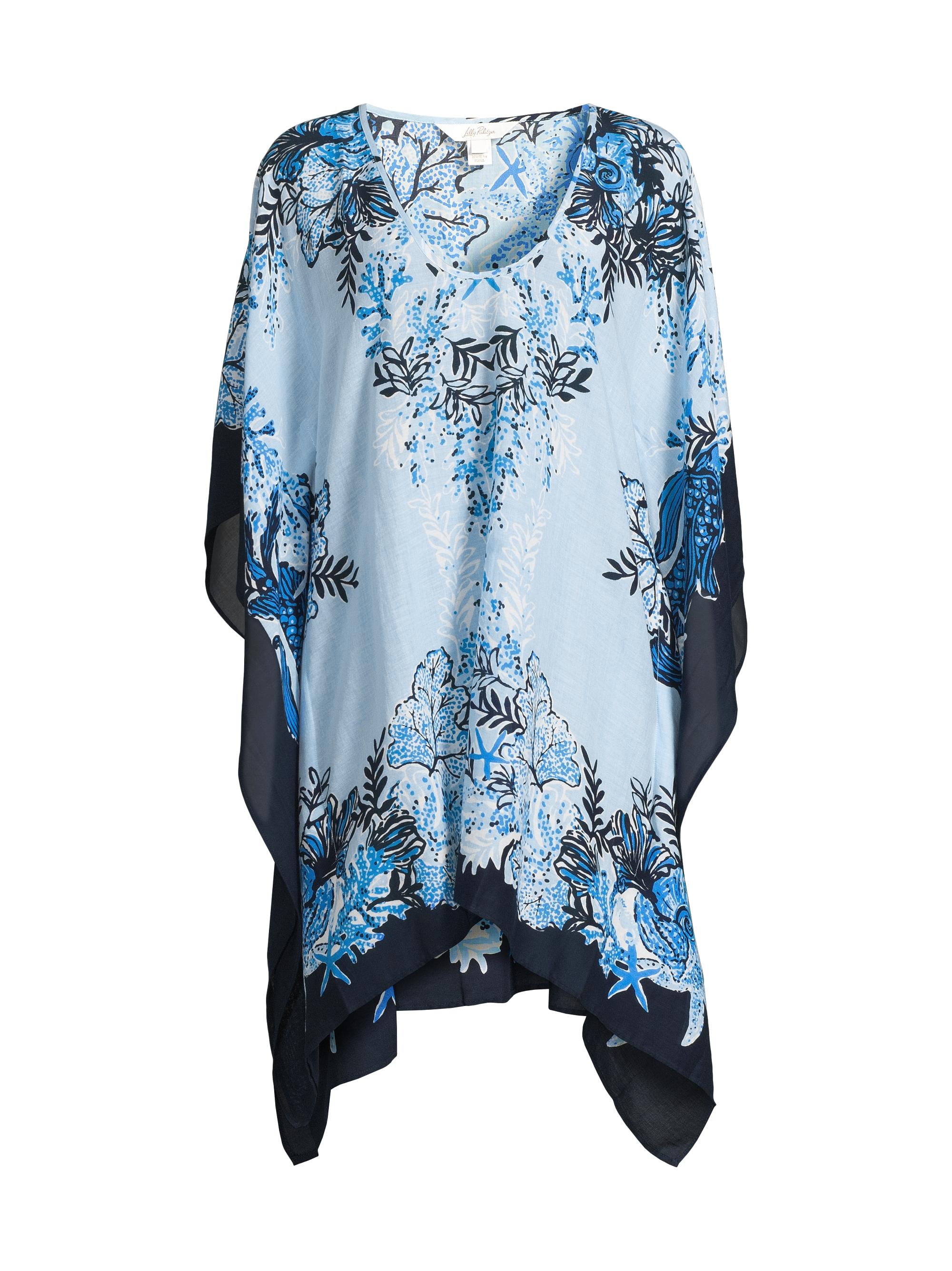 Lilly Pulitzer Women's Maryal Printed Cover-Up Dress - Bonaire Blue