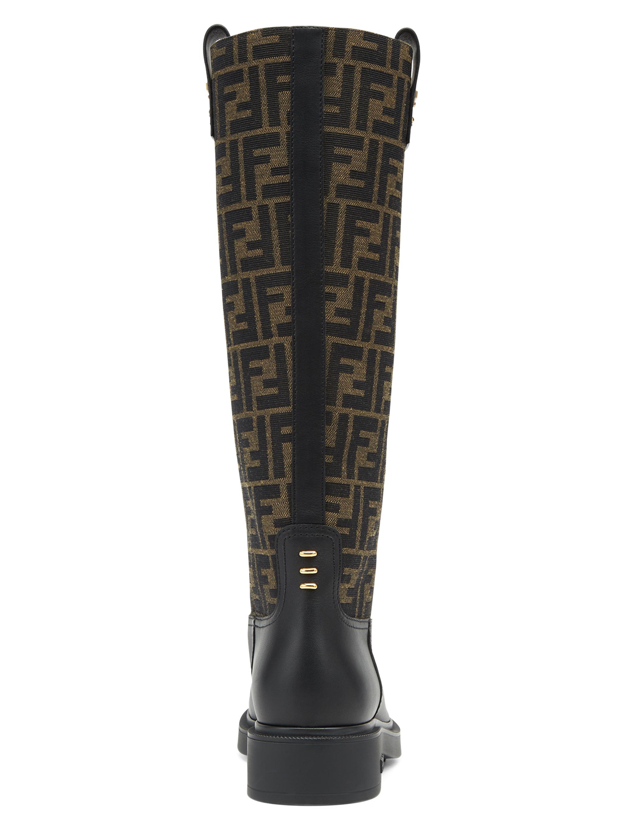 Fendi Filo FF Logo Boots | Saks Fifth Avenue