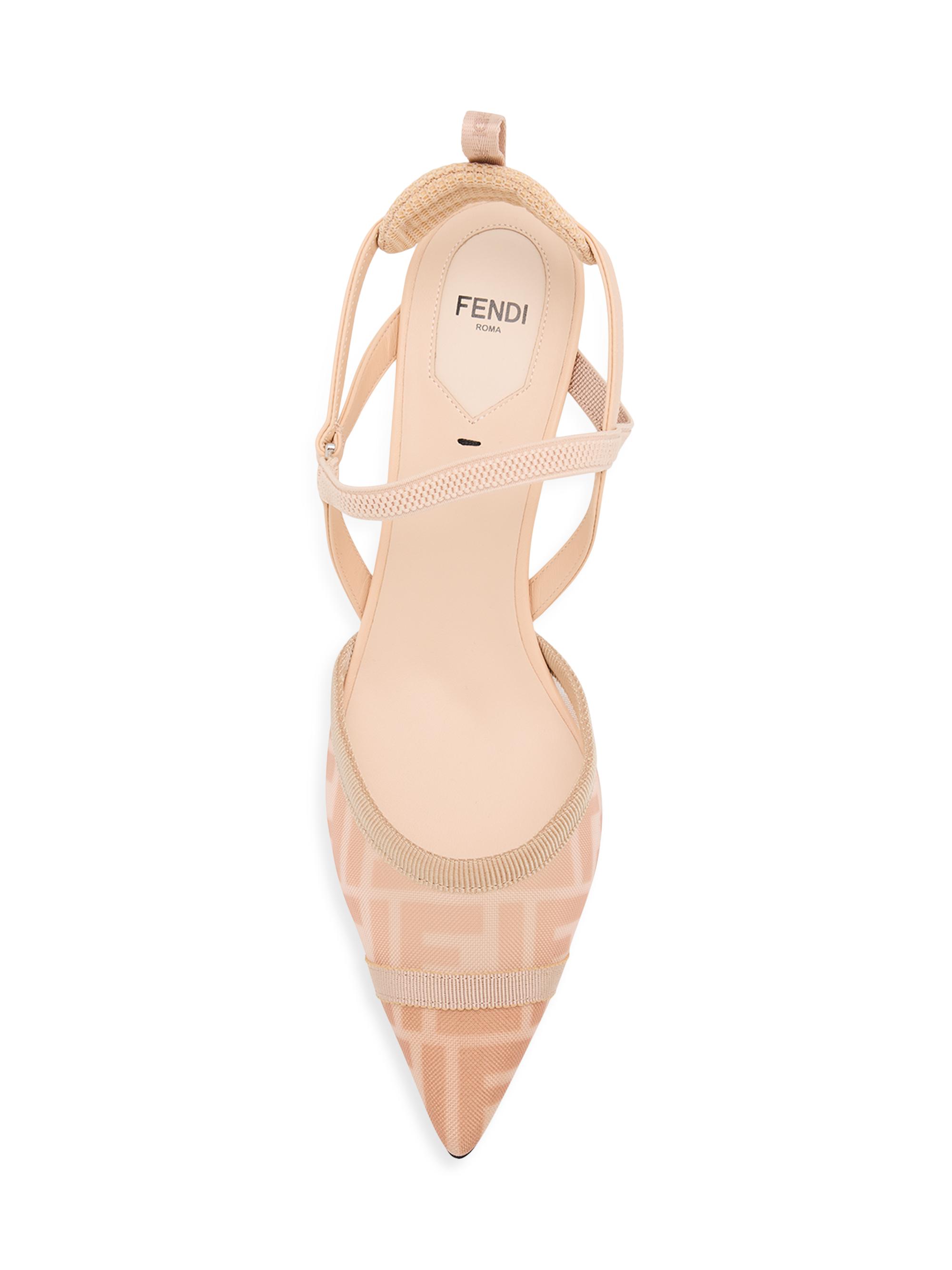 Fendi ​Colibri Lite 55MM Slingback Pumps | Saks Fifth Avenue