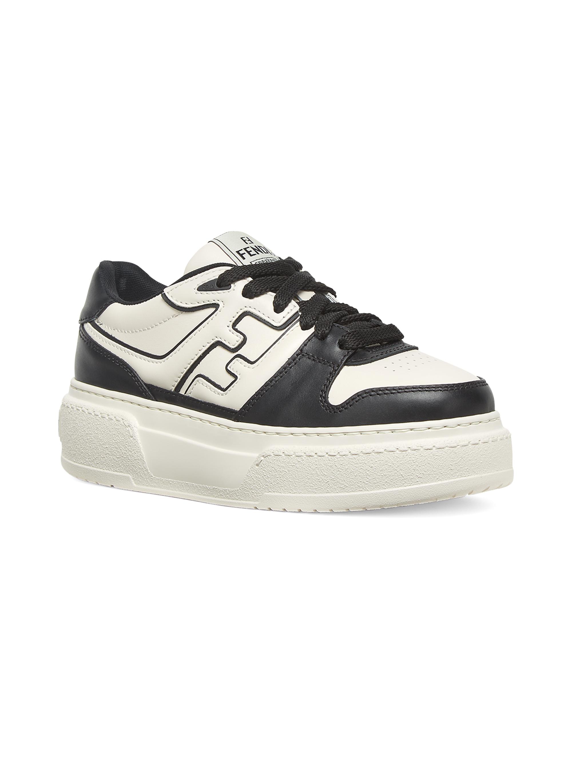 Fendi Match Leather Sneakers | Saks Fifth Avenue