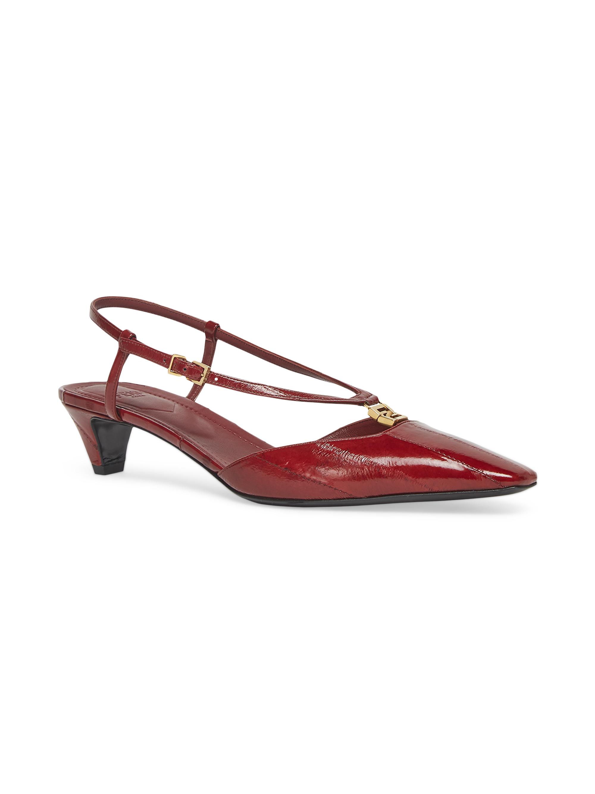 Fendi Fold 35MM Eel Slingbacks | Saks Fifth Avenue