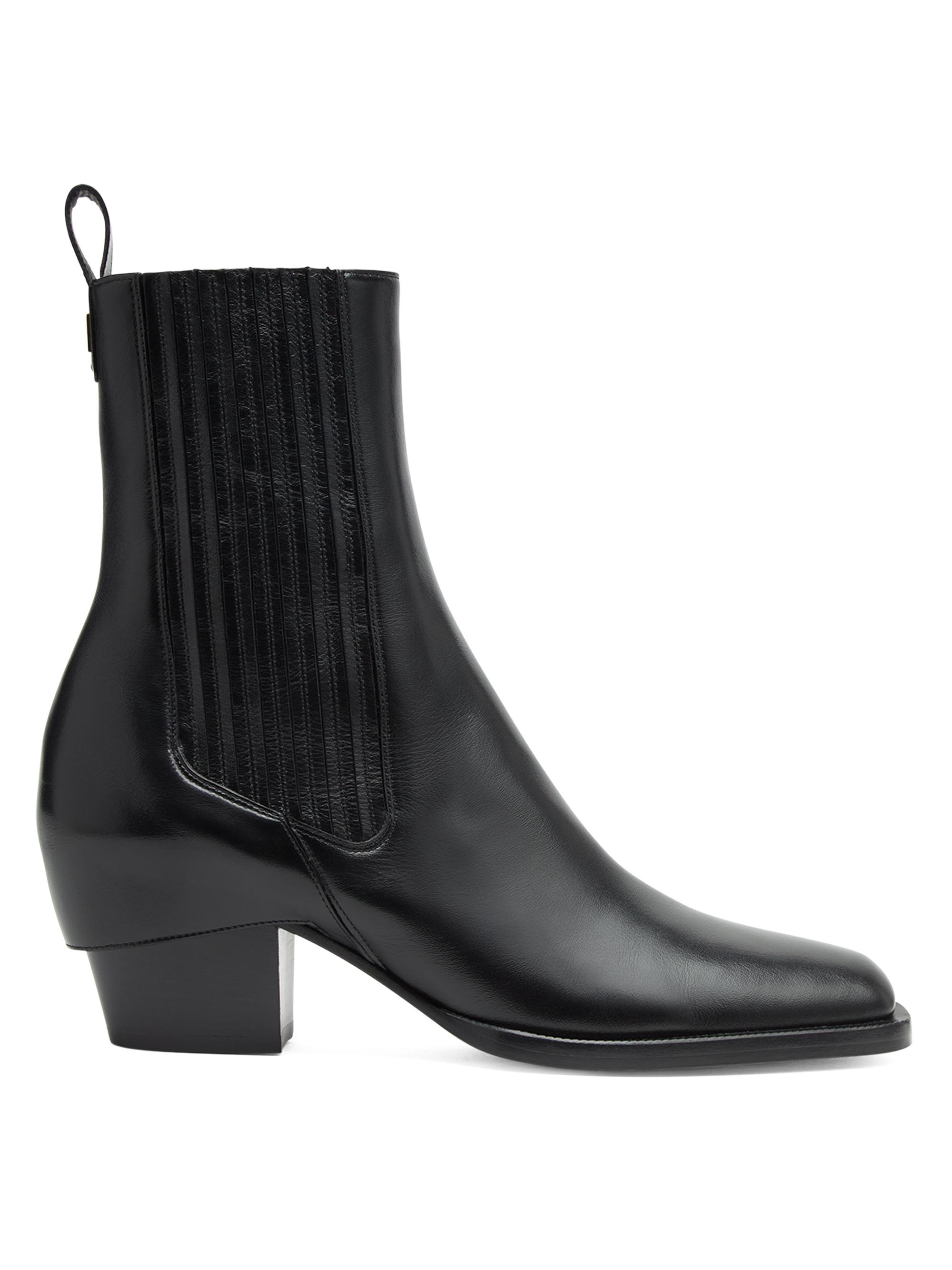 Fendi Women's 55MM Leather Booties - Nero