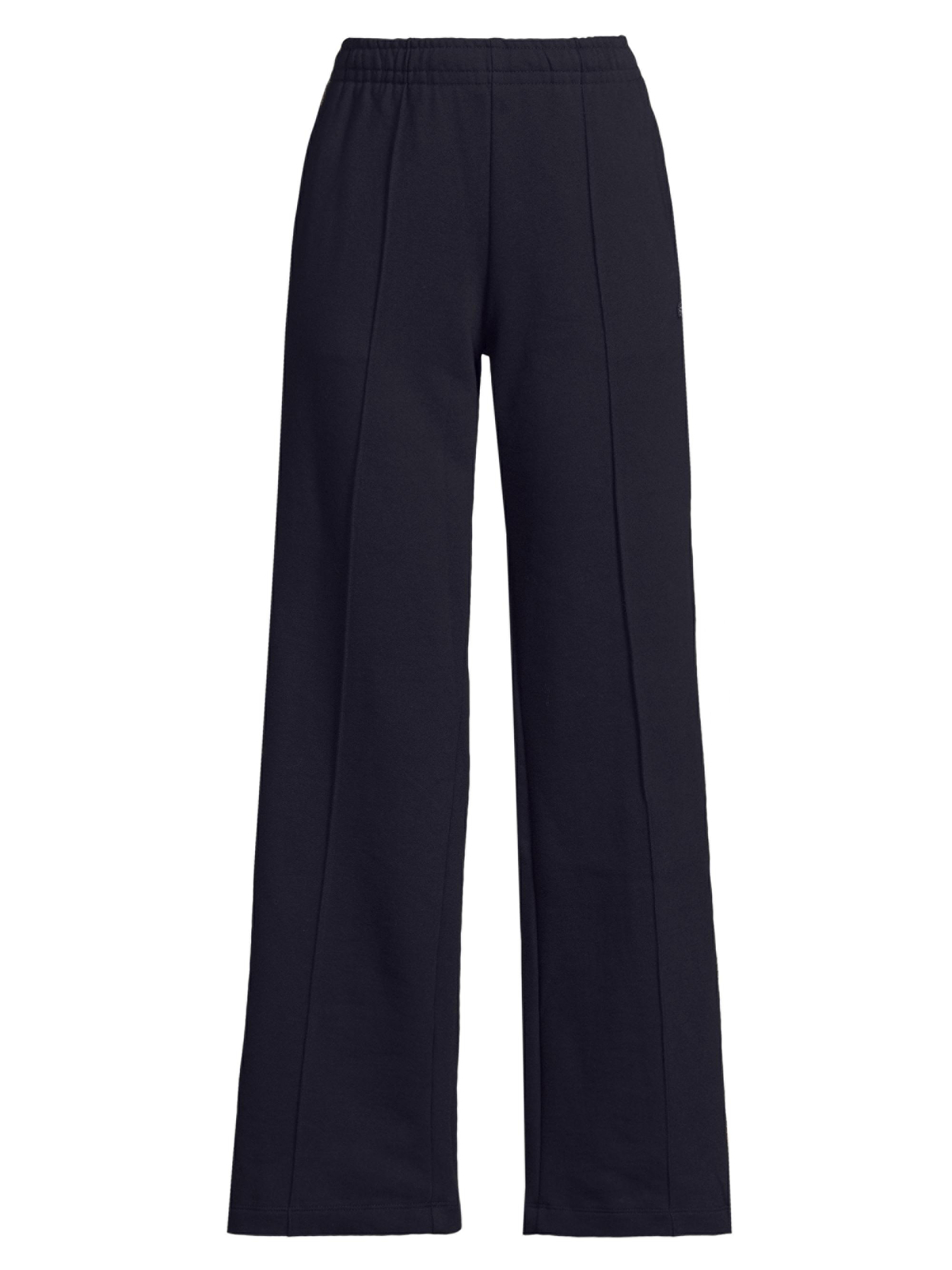 Lacoste Women's Seamed Cotton Stripe Sweatpants - Abysm Blue