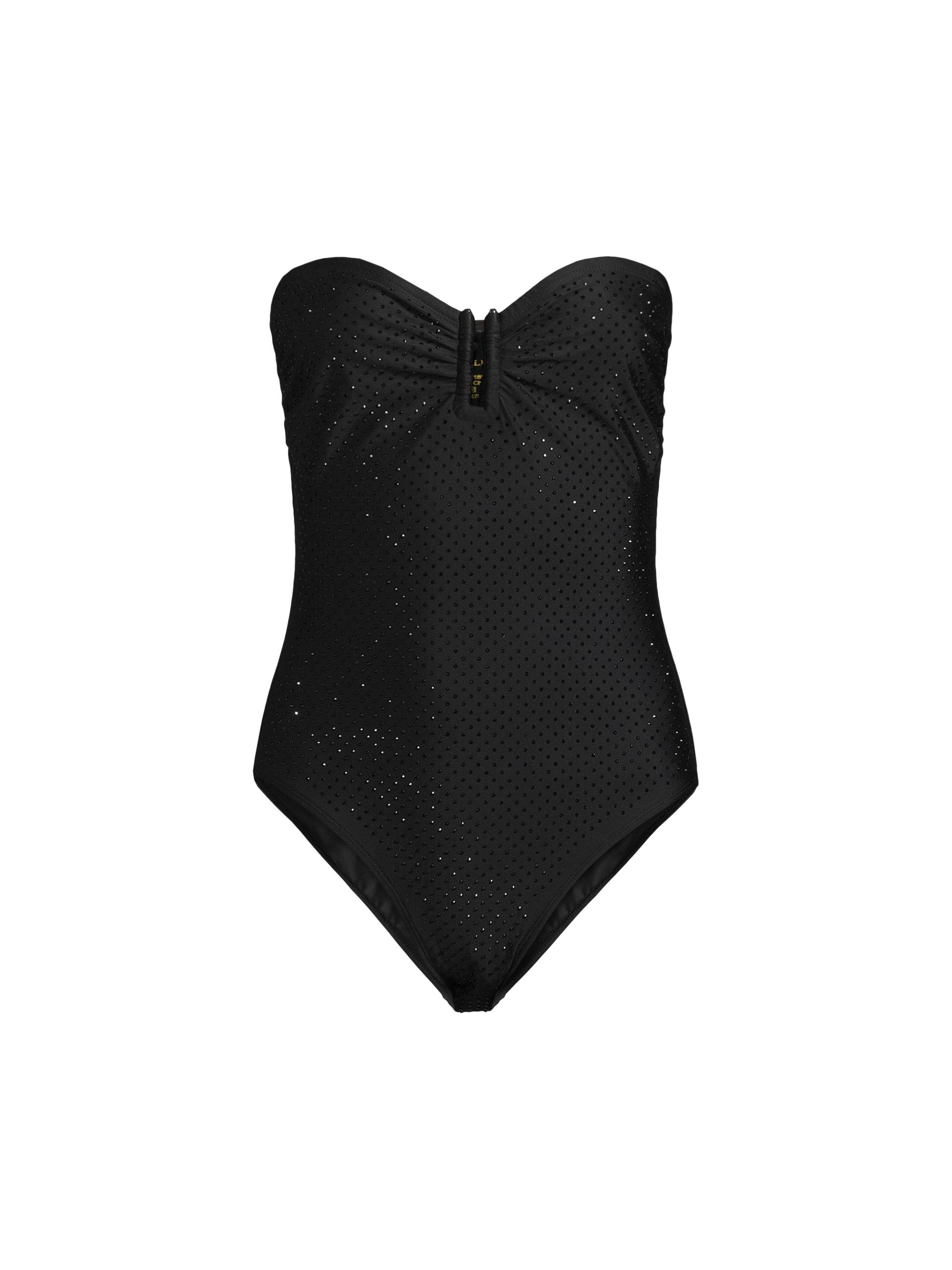 Kobi Halperin Women's Daphne Embellished One-Piece Swimsuit - Black