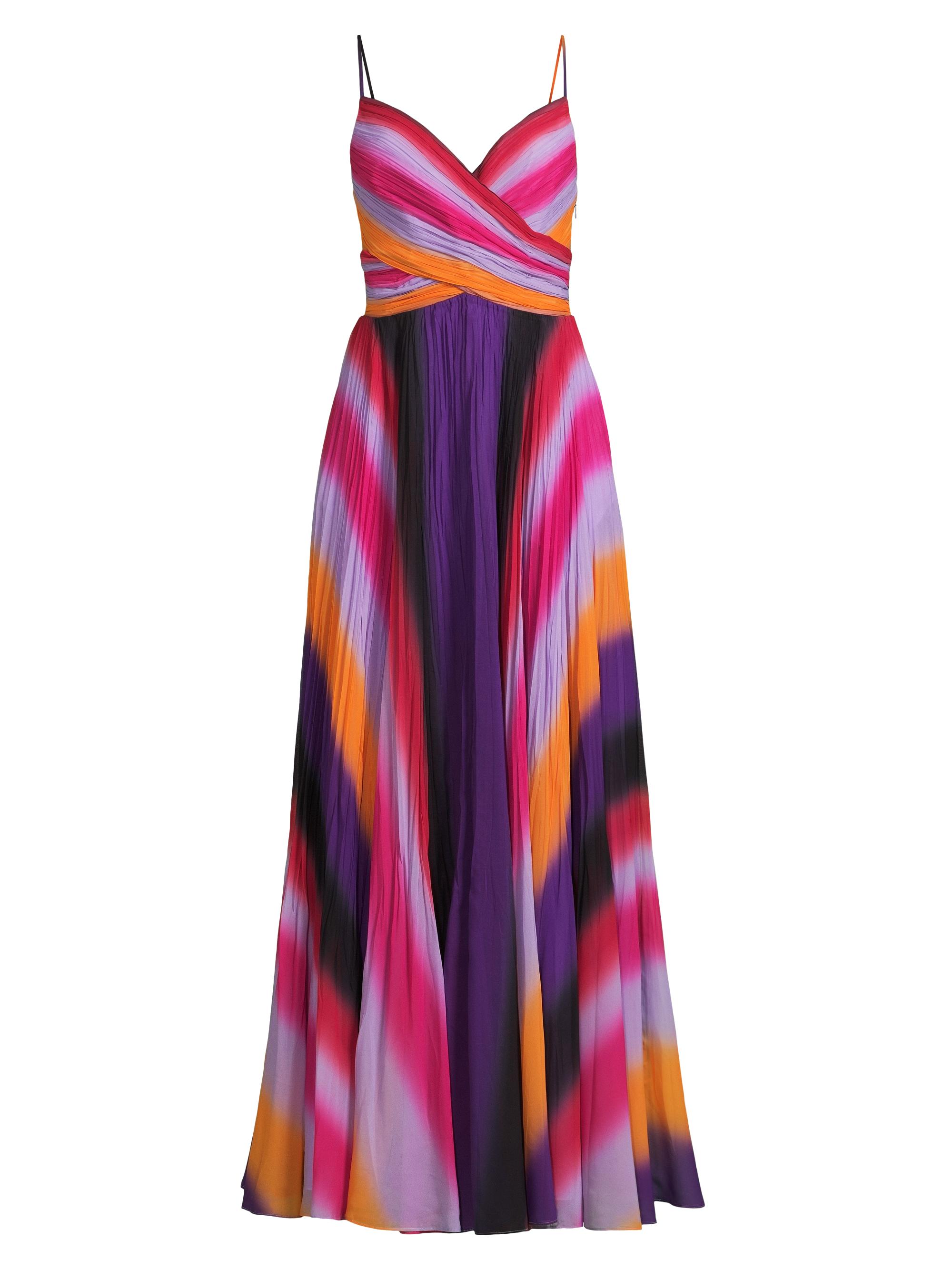 Kobi Halperin Women's Jules Ombré Striped Maxi Dress - Scarlet Multi
