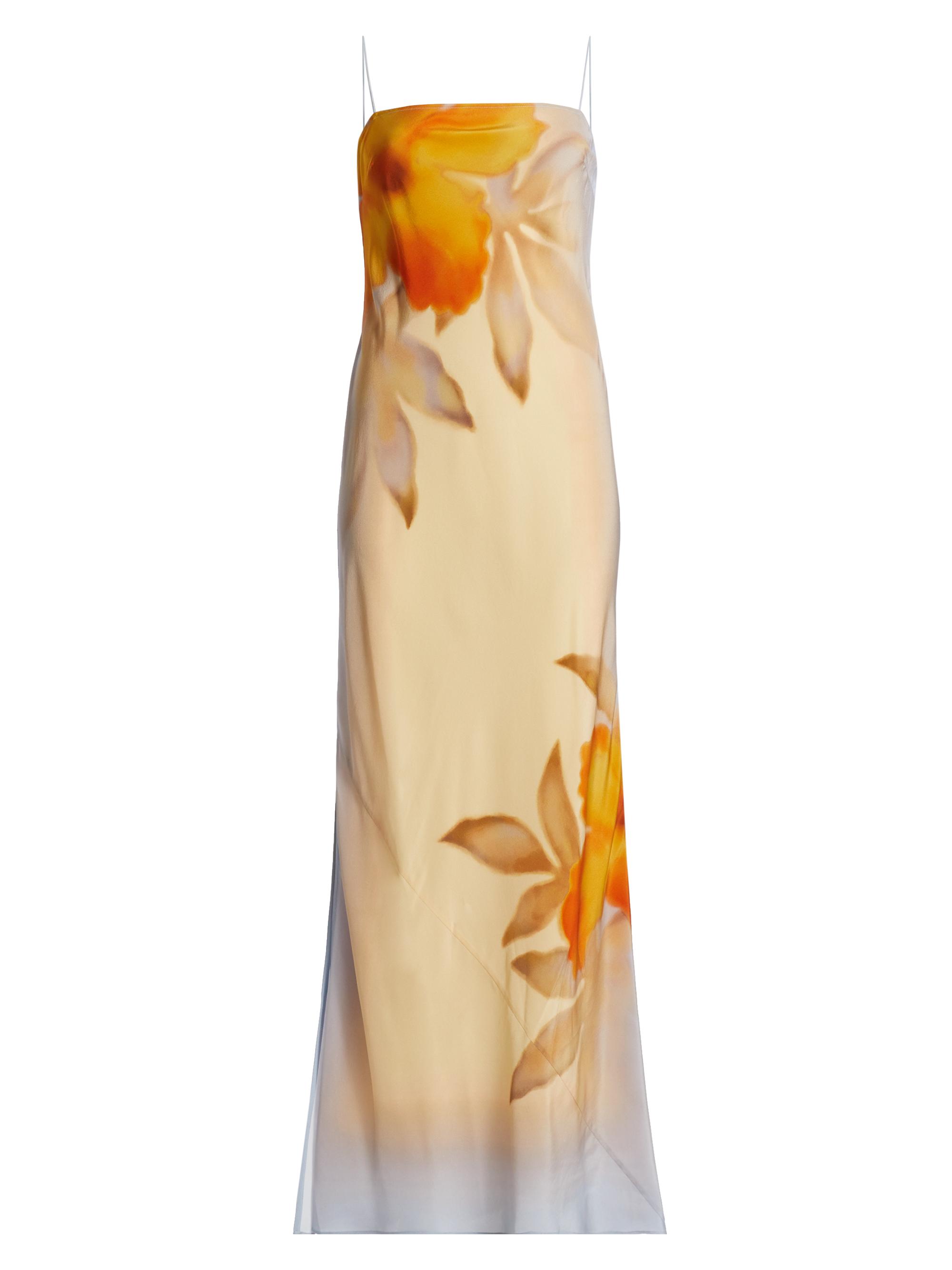 SIR. Women's Serene Floral Silk Maxi Slipdress - Sequoia Floral