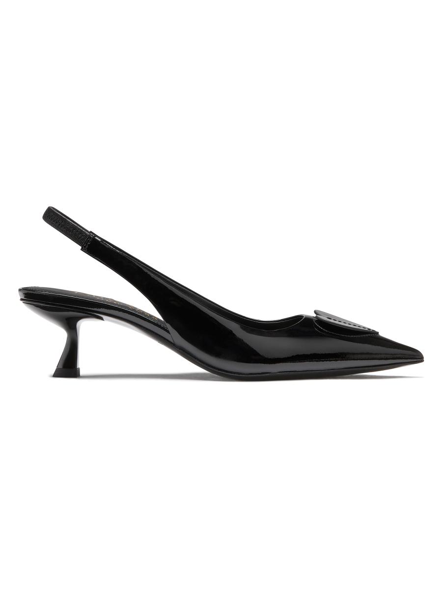 kate spade*レザー*ハート装飾*フラットシューズ*スリングバック マディソン リップ トス プリンテッド ダッフル クロスボディ