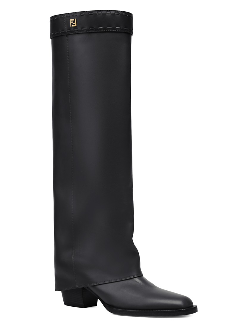 Shop Fendi Leather Knee-High Boots | Saks Fifth Avenue Shop Fendi Leather Knee-High Boots | Saks Fifth Avenue