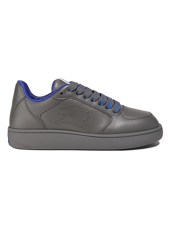 BURBERRY】LOW TOP SNEAKER スウェード レザー グレー - 靴 BURBERRY】LOW TOP SNEAKER スウェード レザー グレー - 靴