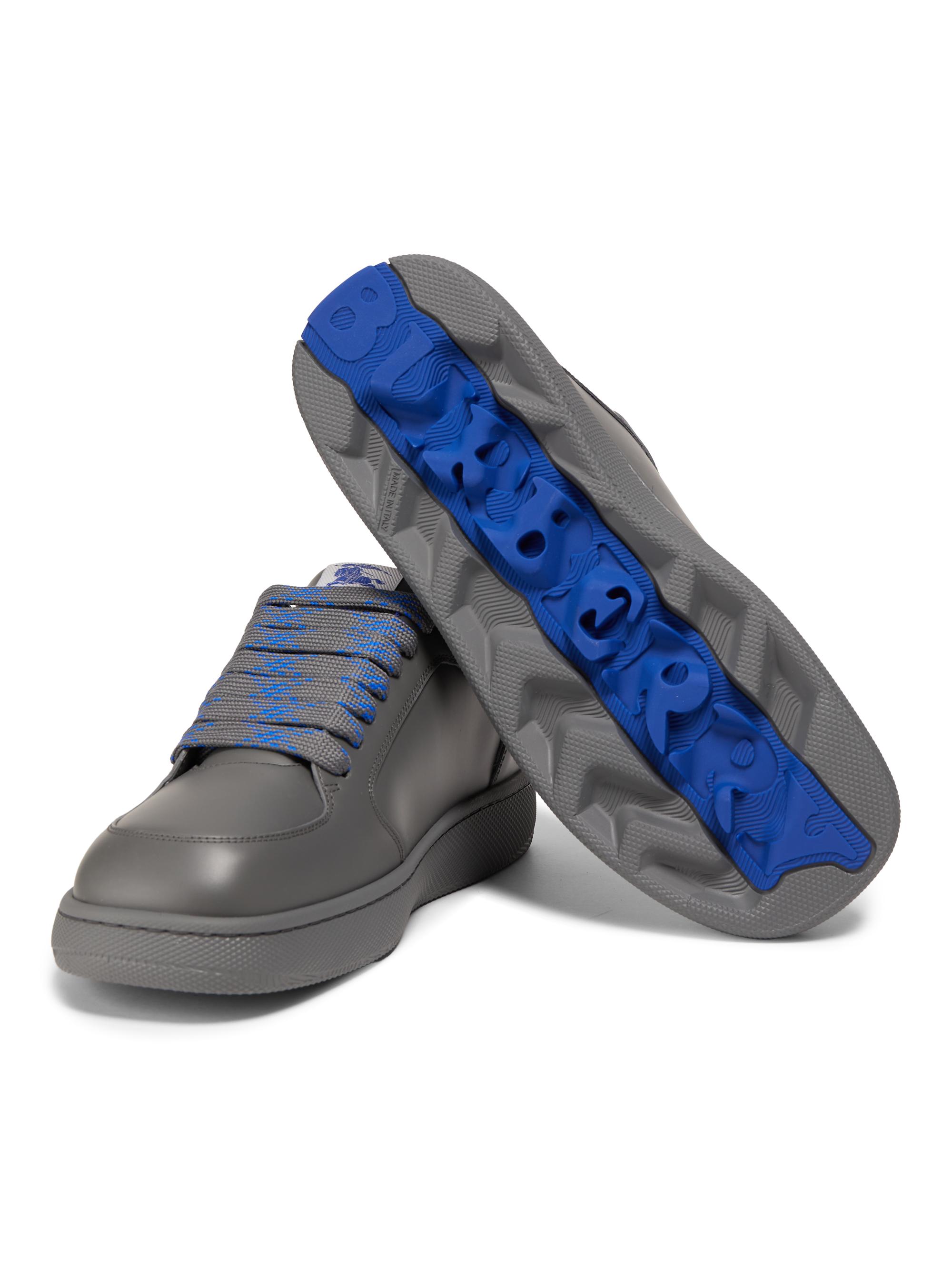 Burberry Equestrian Knight Leather Sneakers | Saks Fifth Avenue