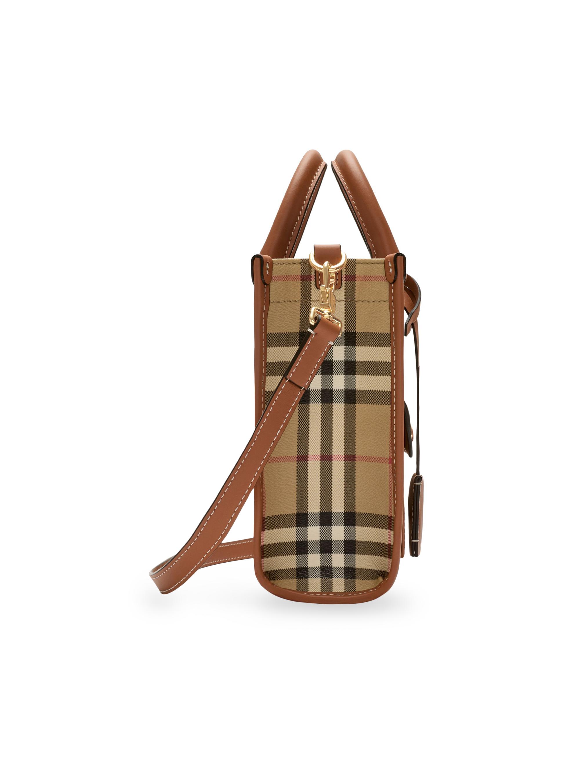 Burberry Freya Signature Check Tote Bag | Saks Fifth Avenue