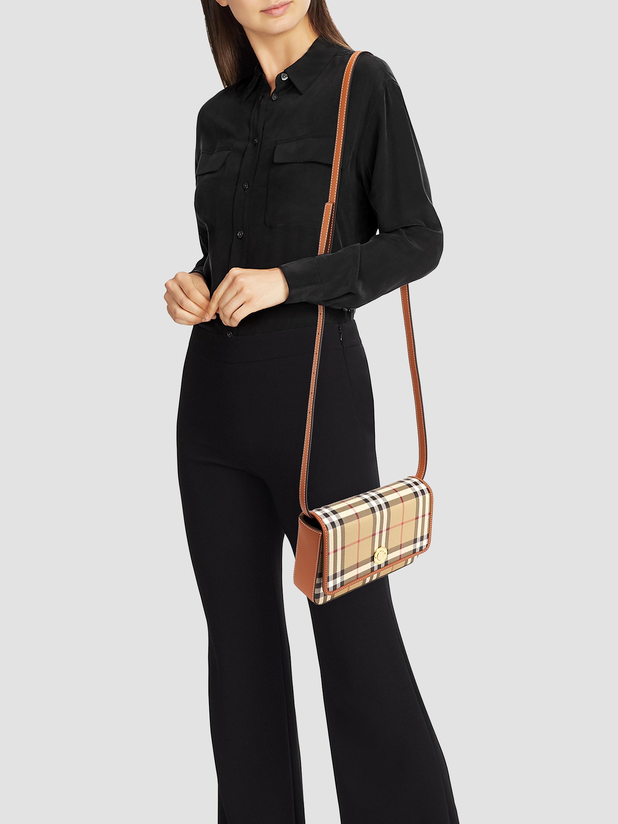 Burberry Hampshire Check Crossbody Bag | Saks Fifth Avenue