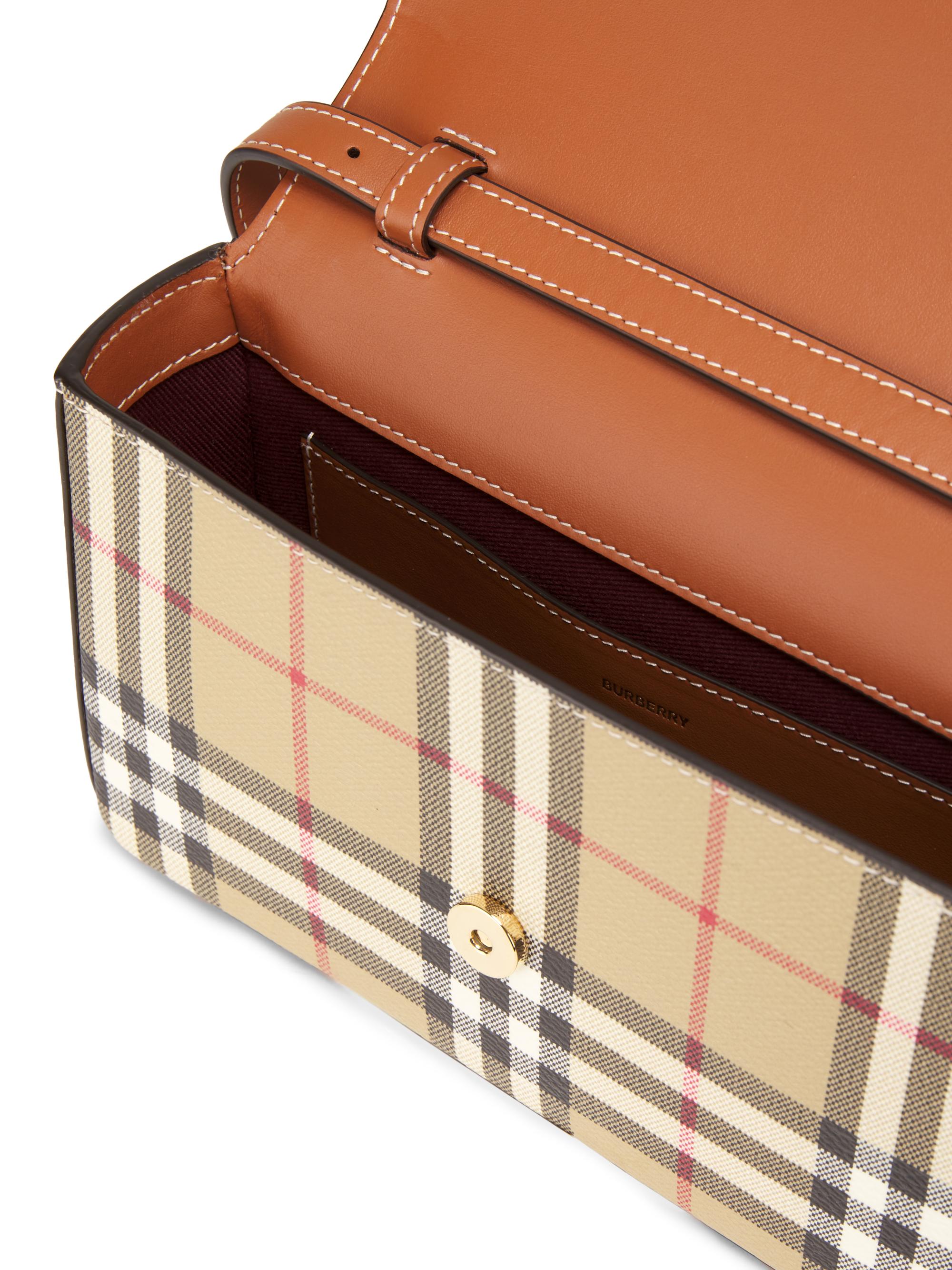Burberry Hampshire Check Crossbody Bag | Saks Fifth Avenue