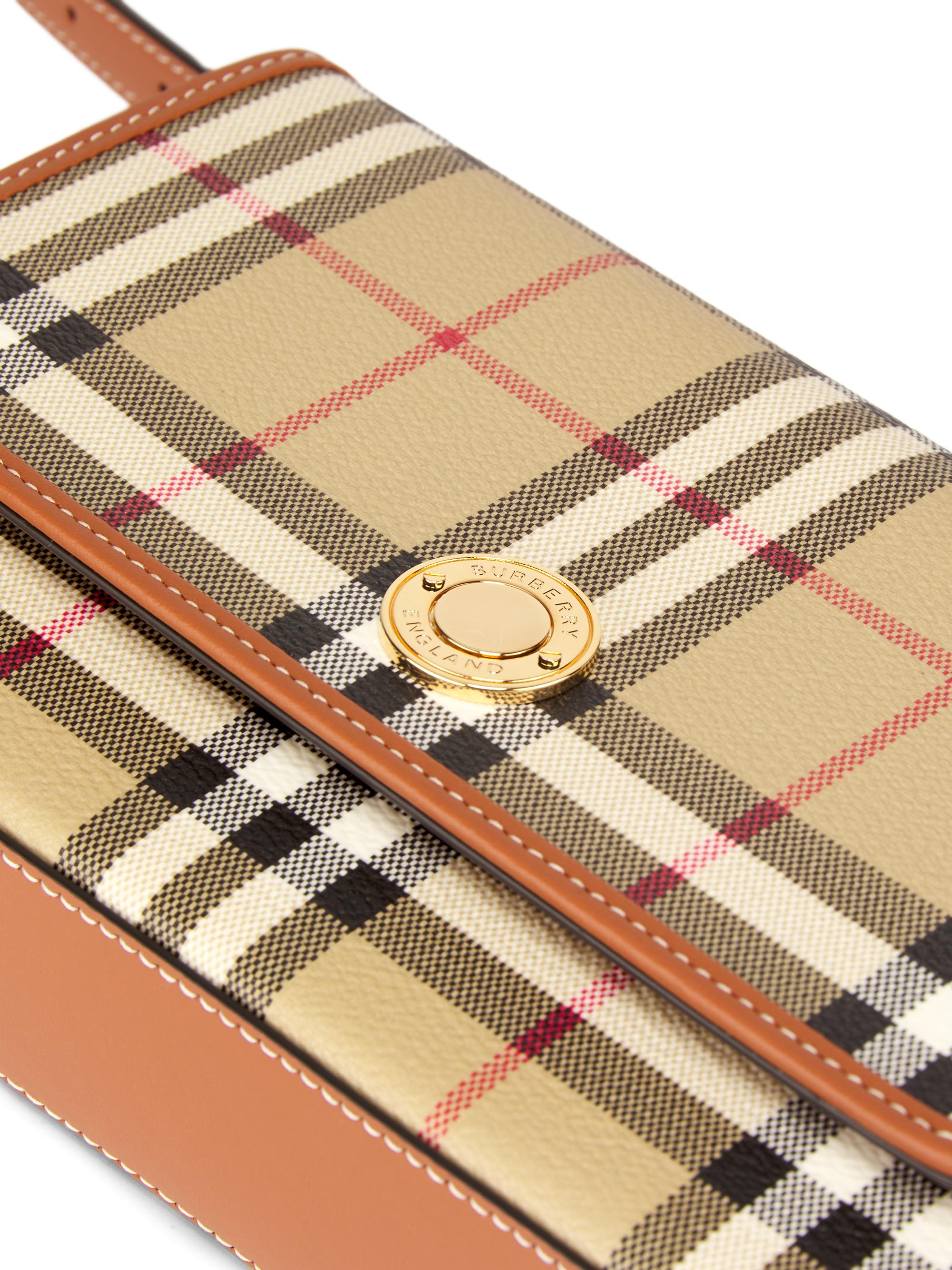 Burberry Hampshire Check Crossbody Bag | Saks Fifth Avenue