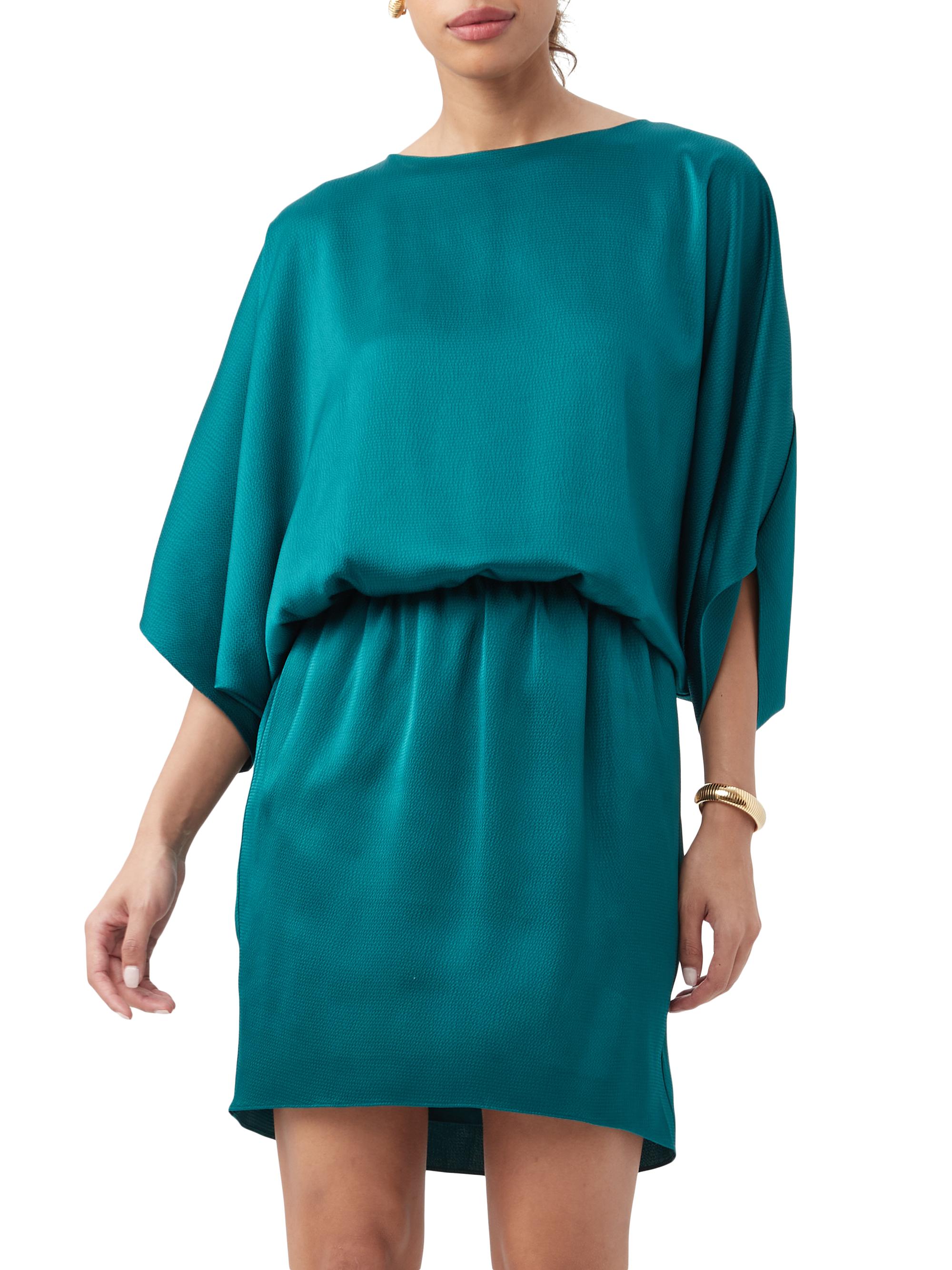 Trina Turk Manhattan Hammered Satin Dress Saks Fifth Avenue