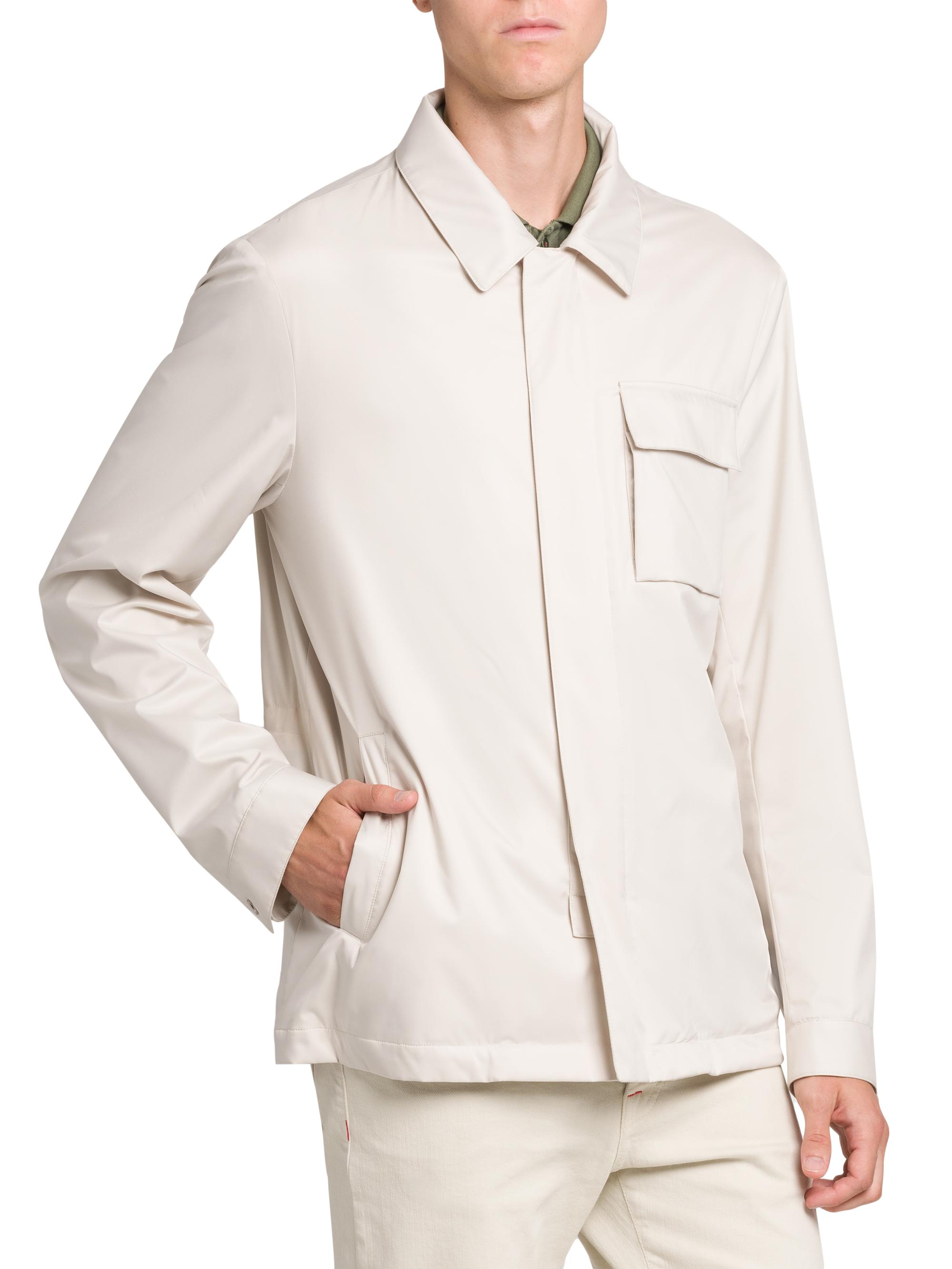Kiton Nylon Woven Overshirt | Saks Fifth Avenue