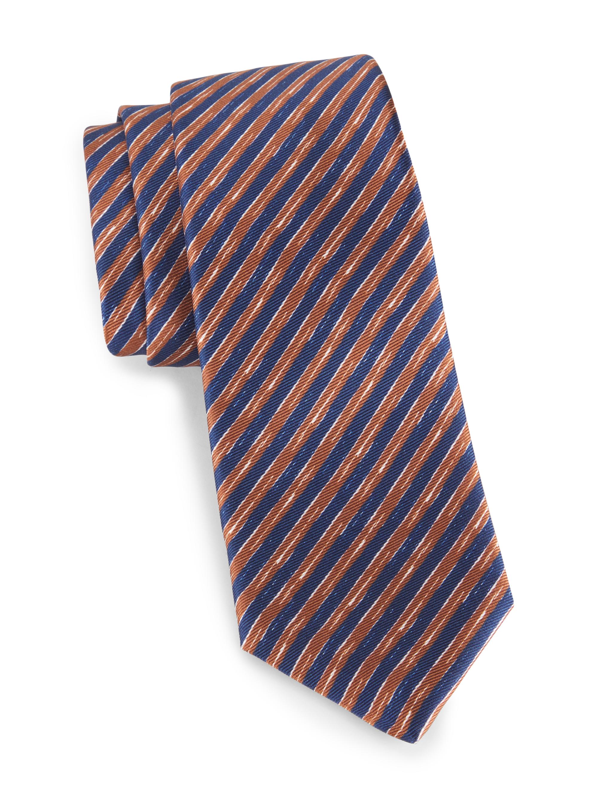 Kiton Houndstooth Silk Tie | Saks Fifth Avenue
