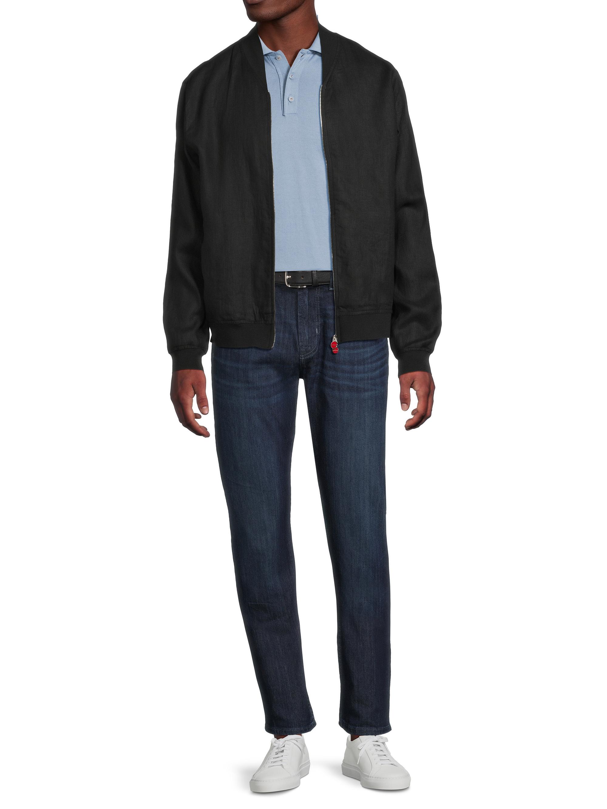 Kiton Linen Bomber Jacket | Saks Fifth Avenue