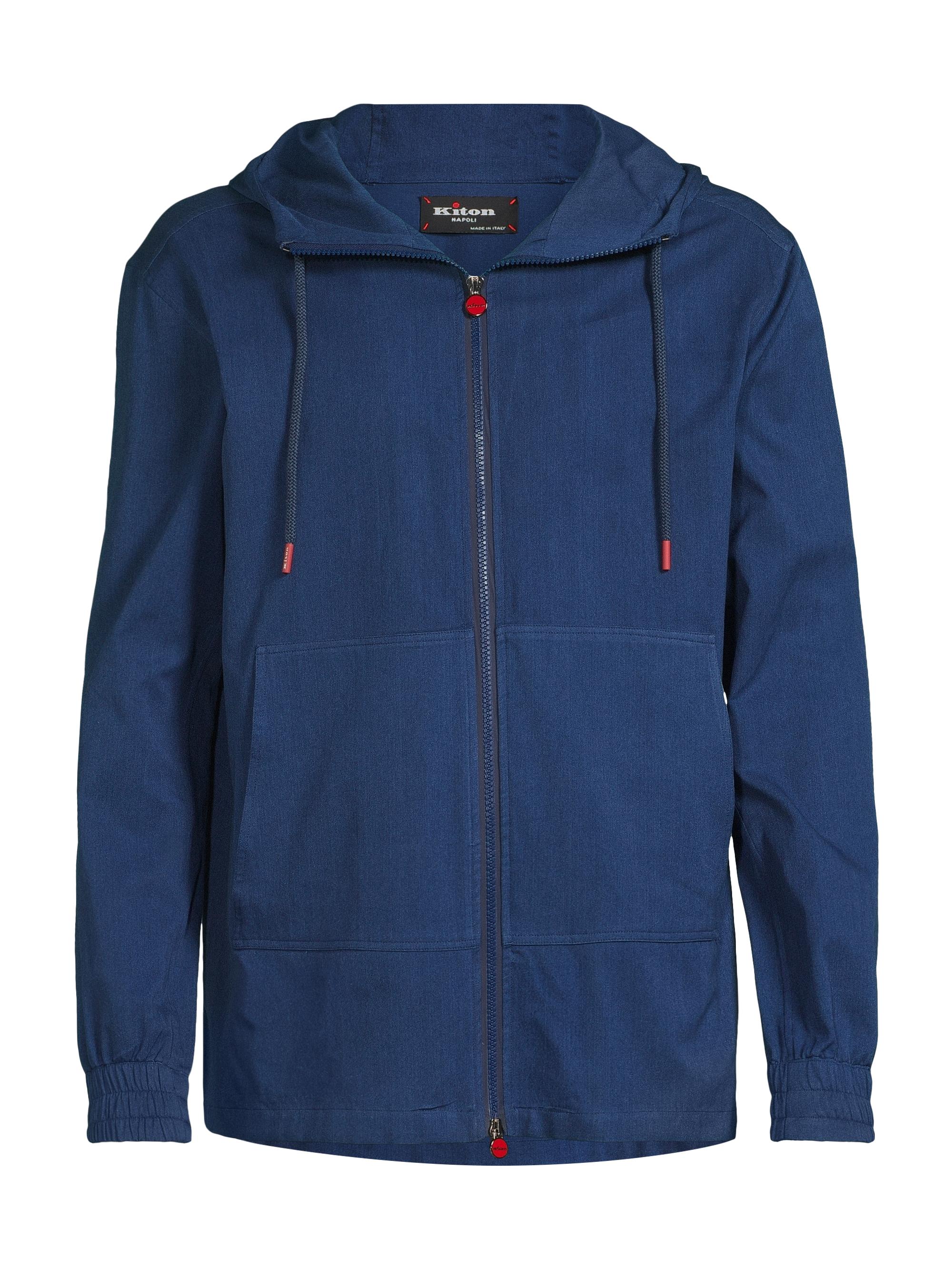 Kiton ネイビージャケット(IT52) Kiton キトン】秋冬向け 厚肉カシミヤ100％ 定番ネイビージャケット 紺