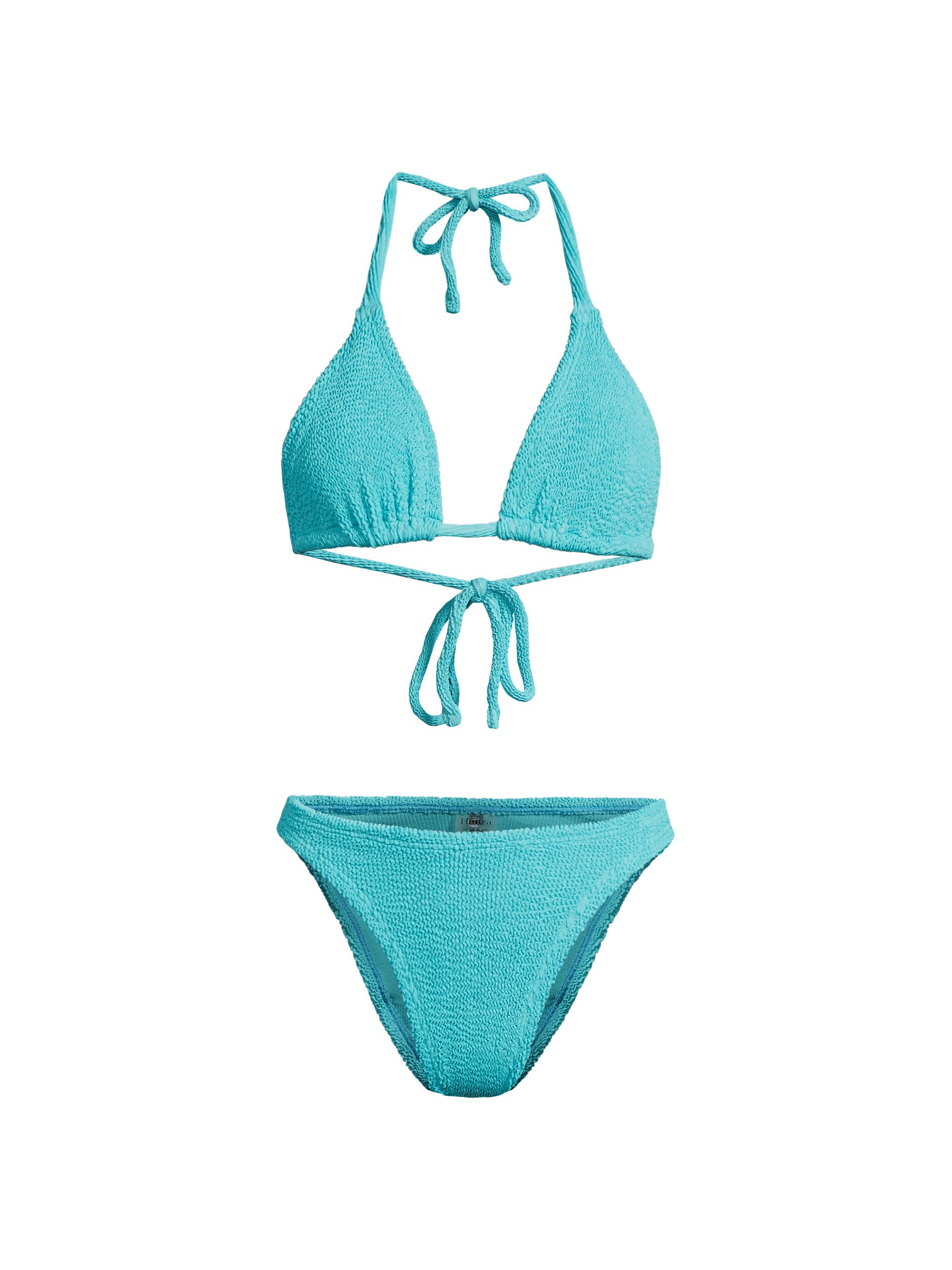 Hunza G Women's Tammy Textured Bikini - Aqua