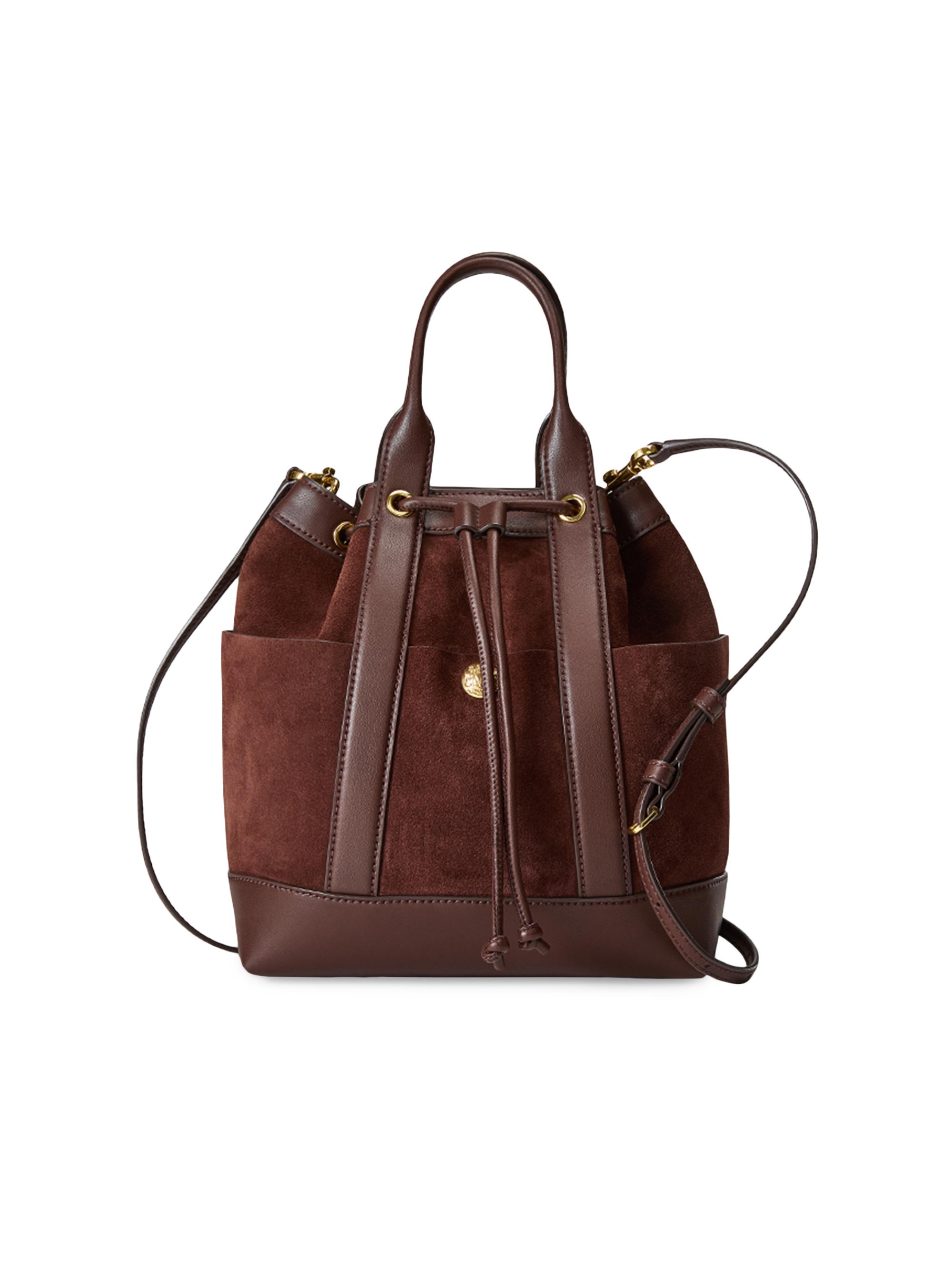 Veronica Beard Women's Goody Suede Crossbody Bag - Black