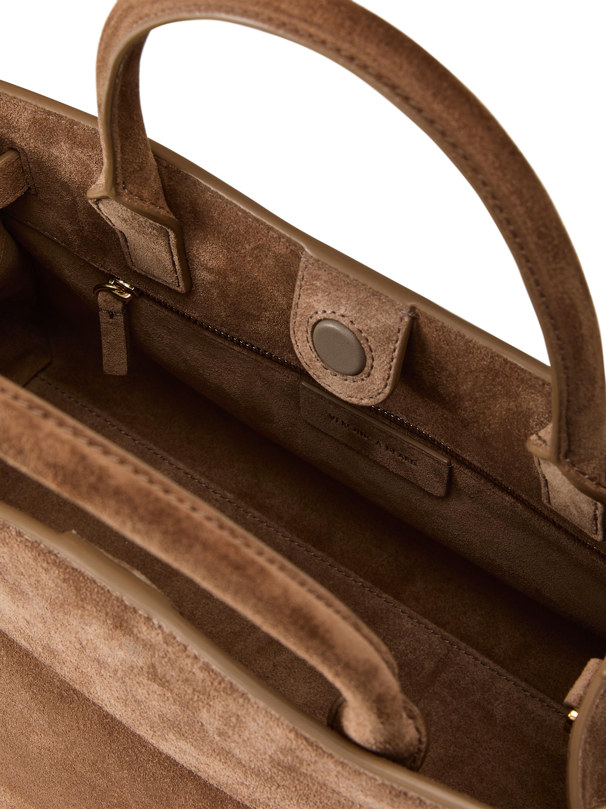 Veronica Beard Small Veronica Beard Suede Top Handle Dash Bag