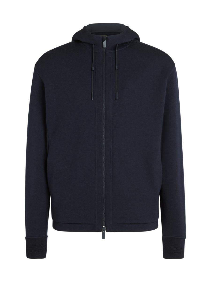 パーカー・フーディ ERMENEGILDO ZEGNA Men Hoodies N6MH01940 001 Black 0400021687104?wid=900
