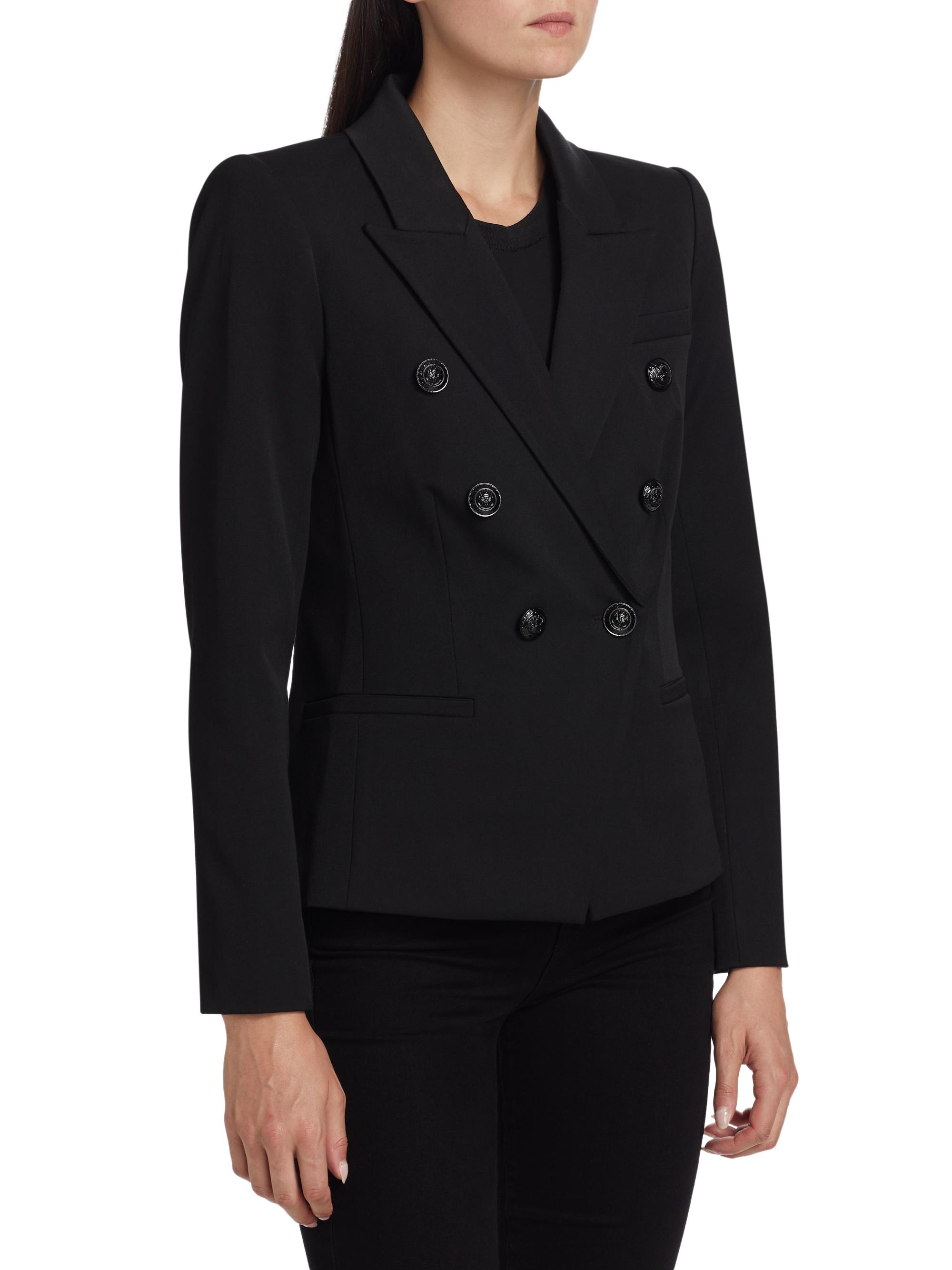 L'AGENCE Marie Double-Breasted Blazer | Saks Fifth Avenue
