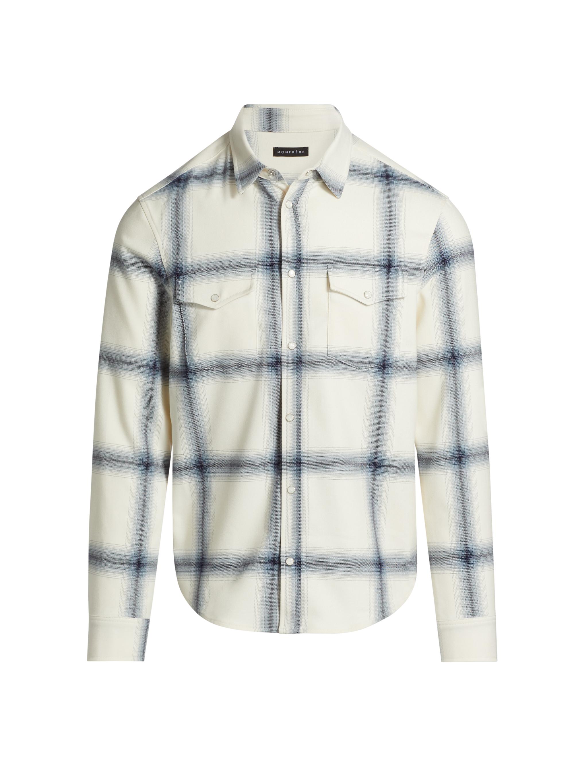 Monfrère Men's Eastwood Plaid Snap-Front Shirt - Summit