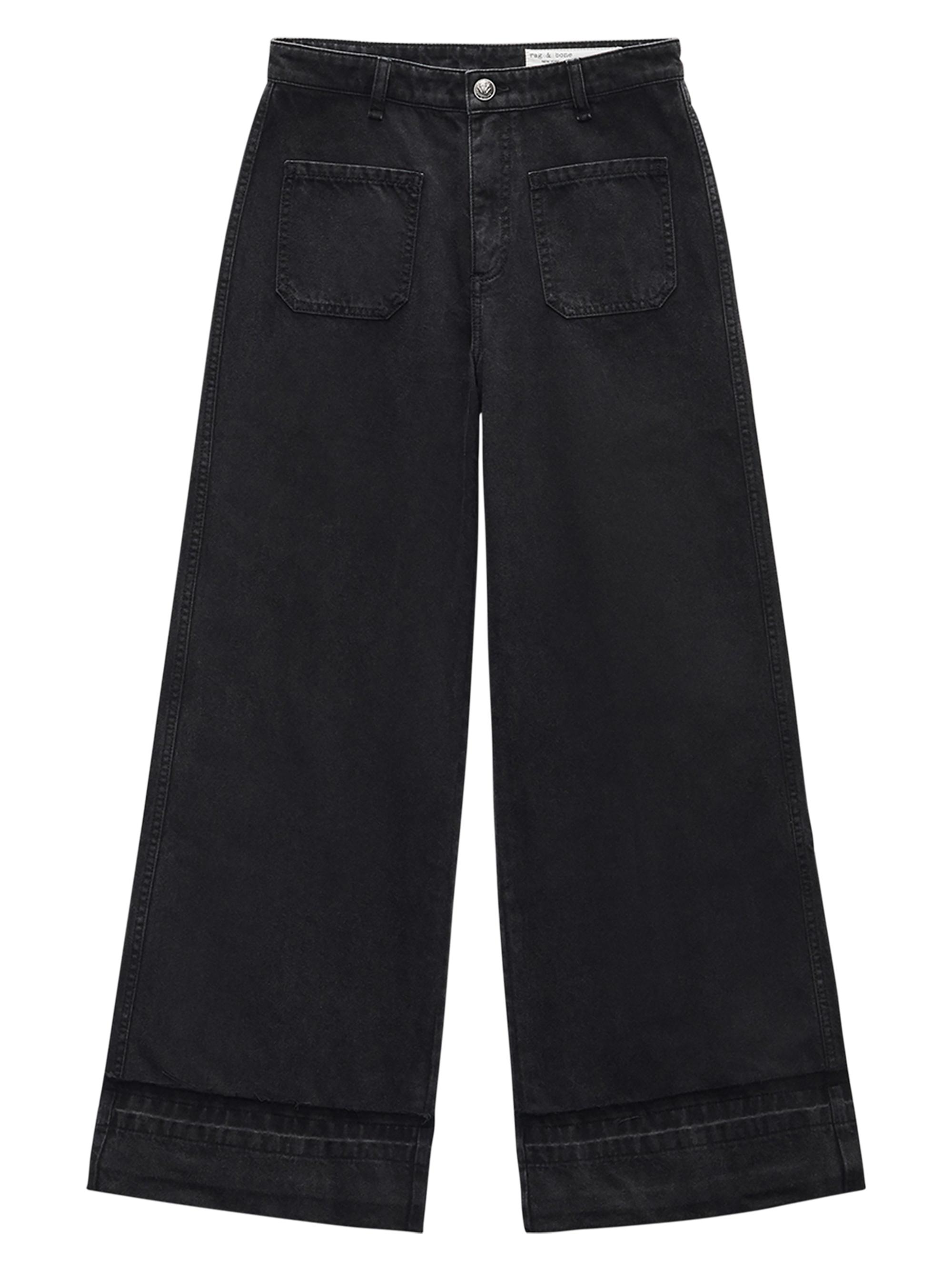 rag & bone Women's Marina Denim Wide-Leg Jeans - Anglique