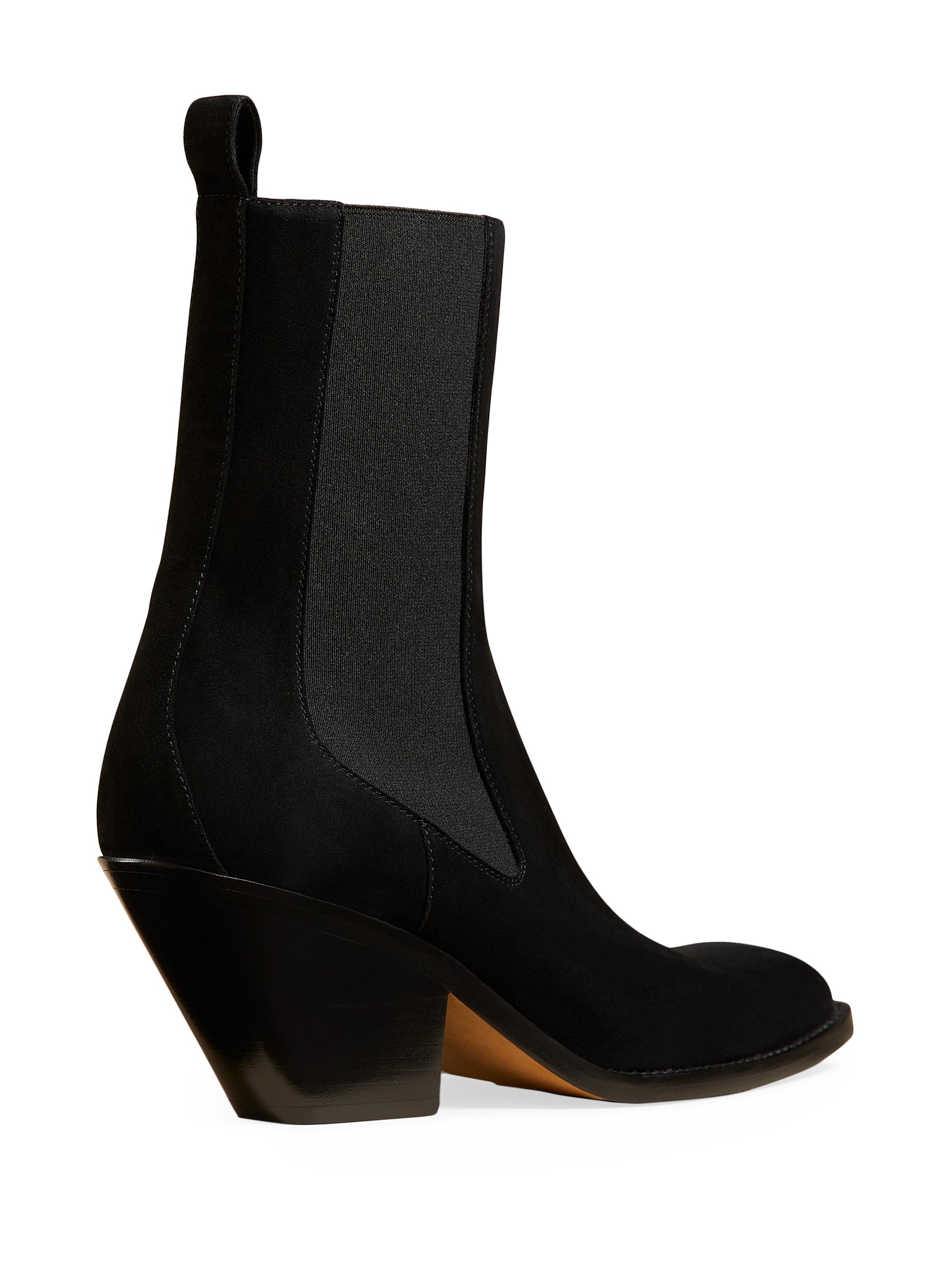 Khaite Derby Boots ブラック EU37.5 Khaite Austin 60MM Suede Ankle