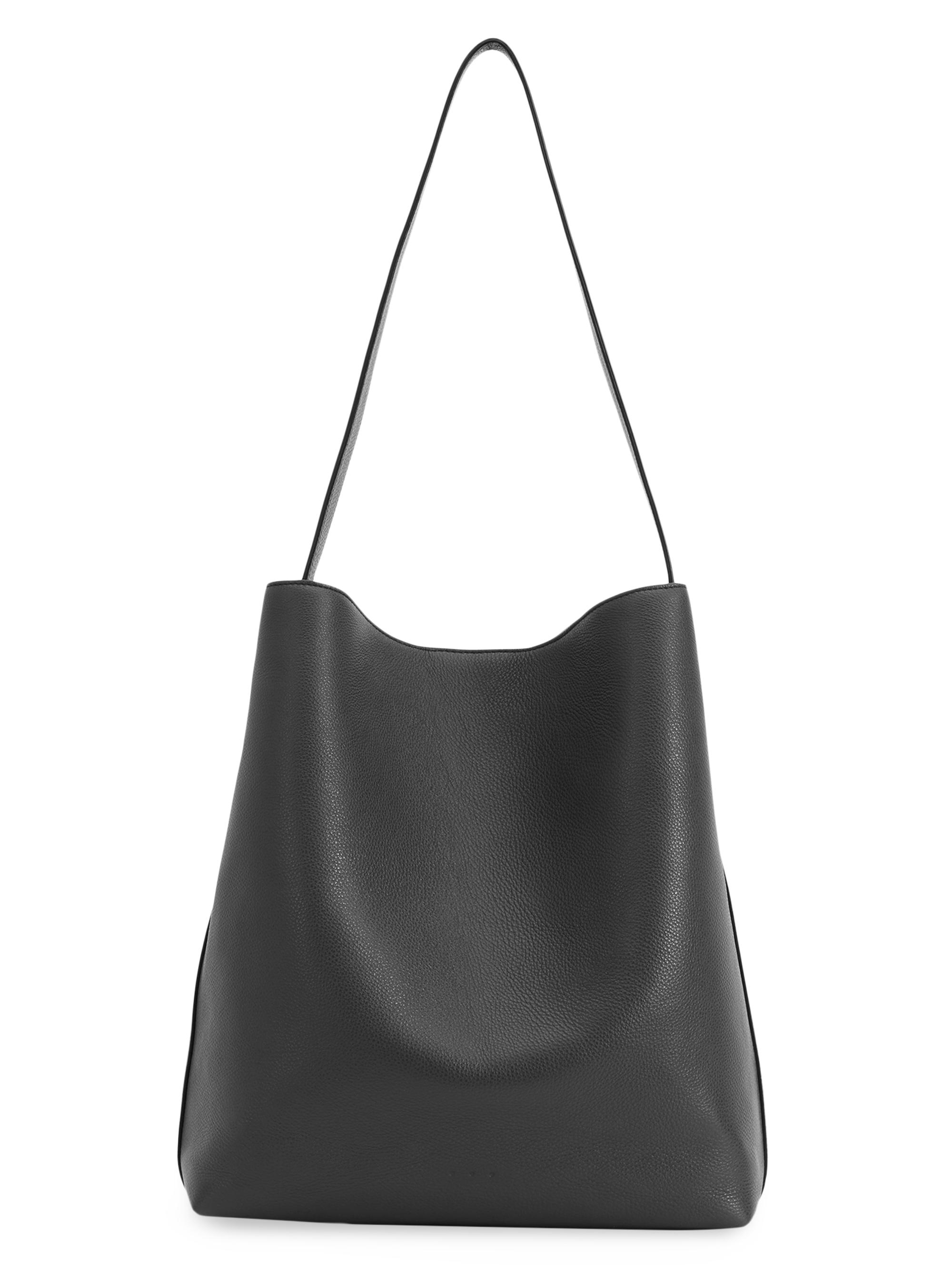 Aesther Ekme Women's Sac Supple Grainy Leather Tote Bag - Grain Black