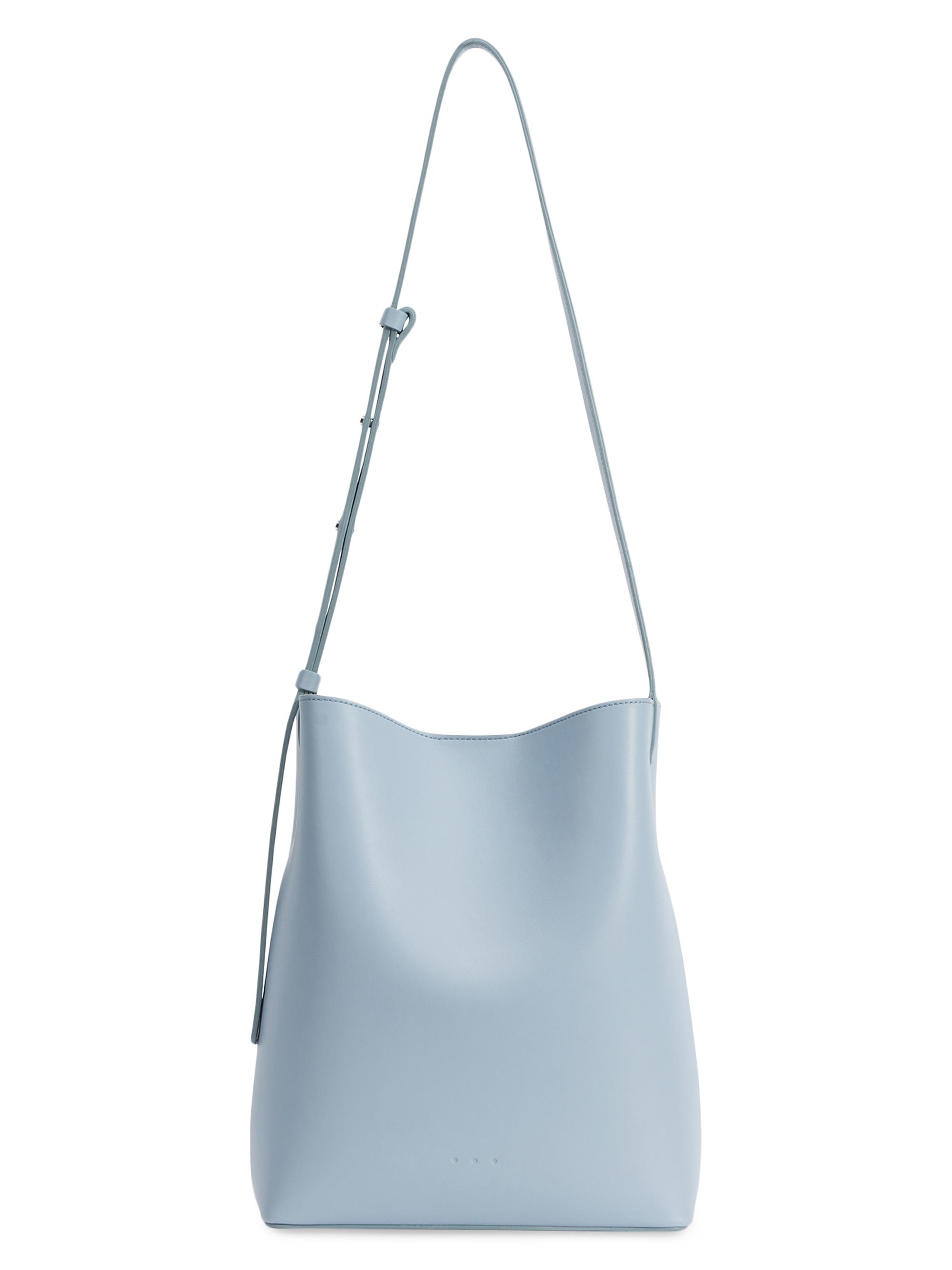 Aesther Ekme Women's Sac Smooth Leather Bucket Bag - Cloud