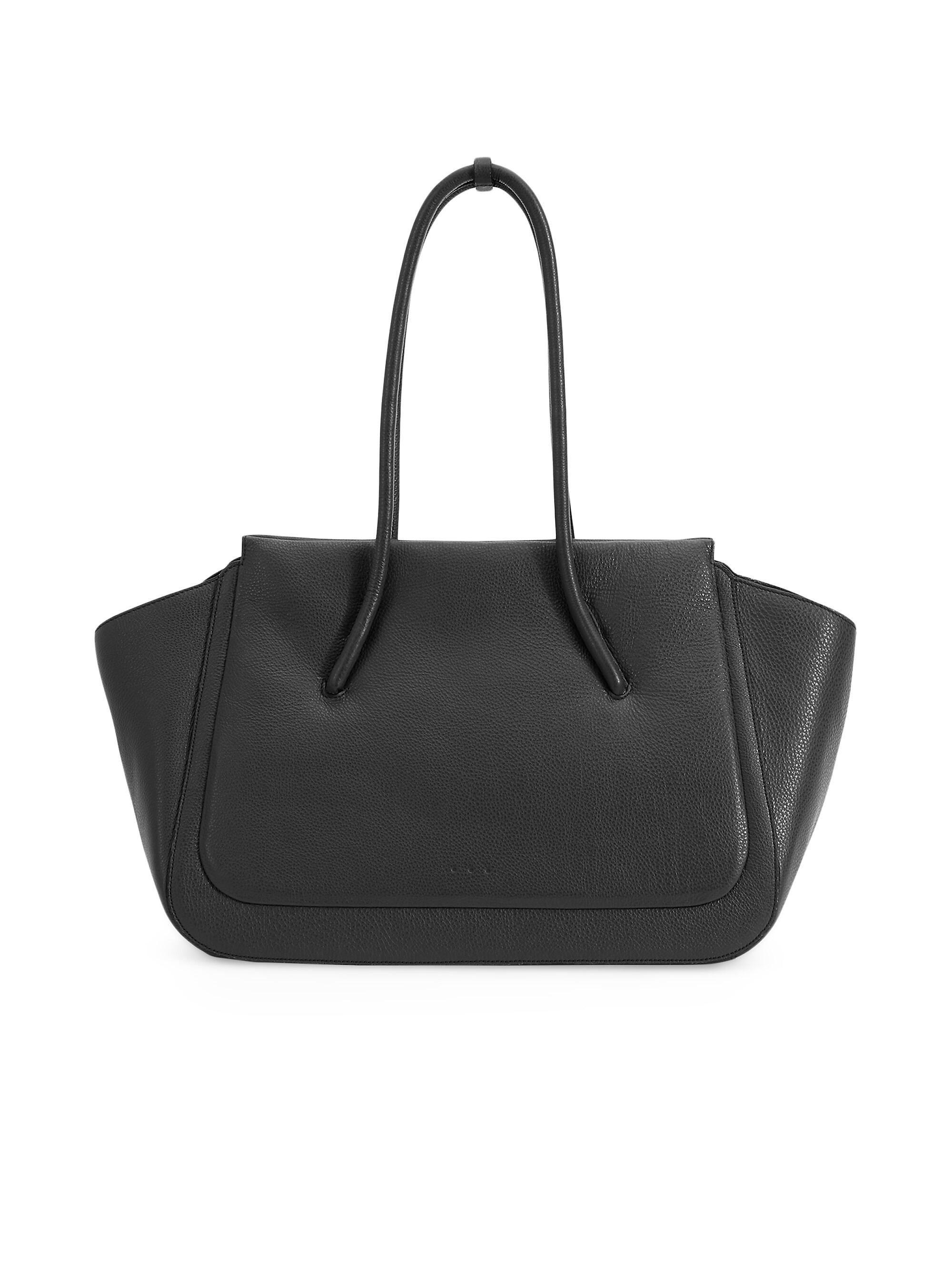 Aesther Ekme Women's Lagune 24H Leather Carry-All Bag - Grain Black