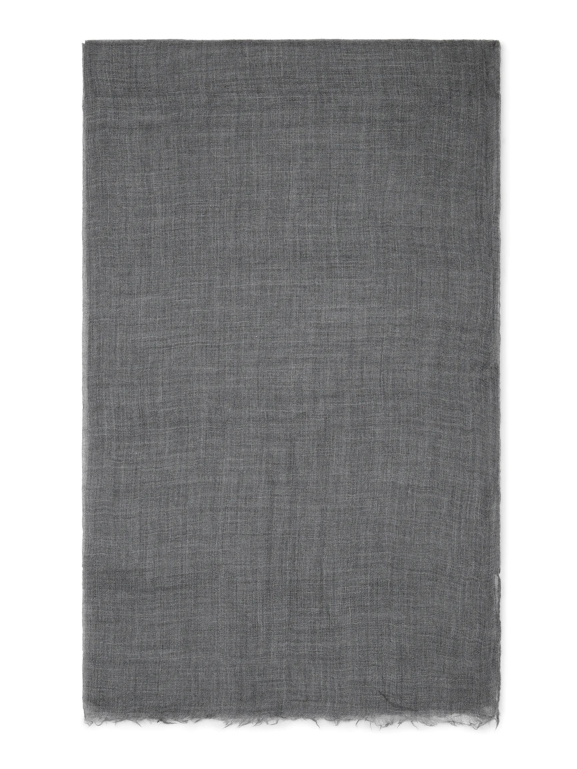 Brunello Cucinelli Women's Cashmere Scarf - Dark Grey