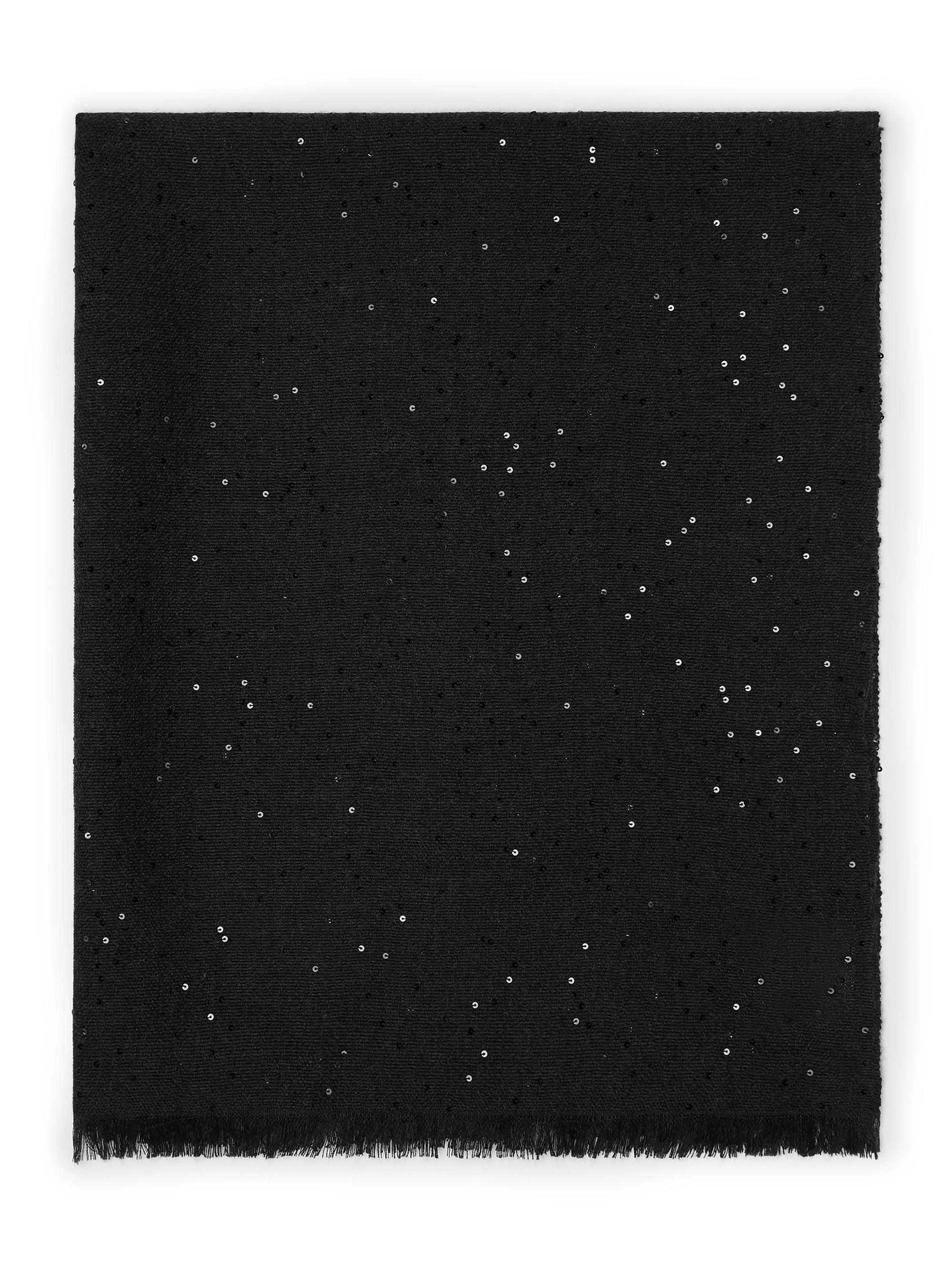 Brunello Cucinelli Women's Cashmere and Silk Diamond Yarn Scarf - Anthracite