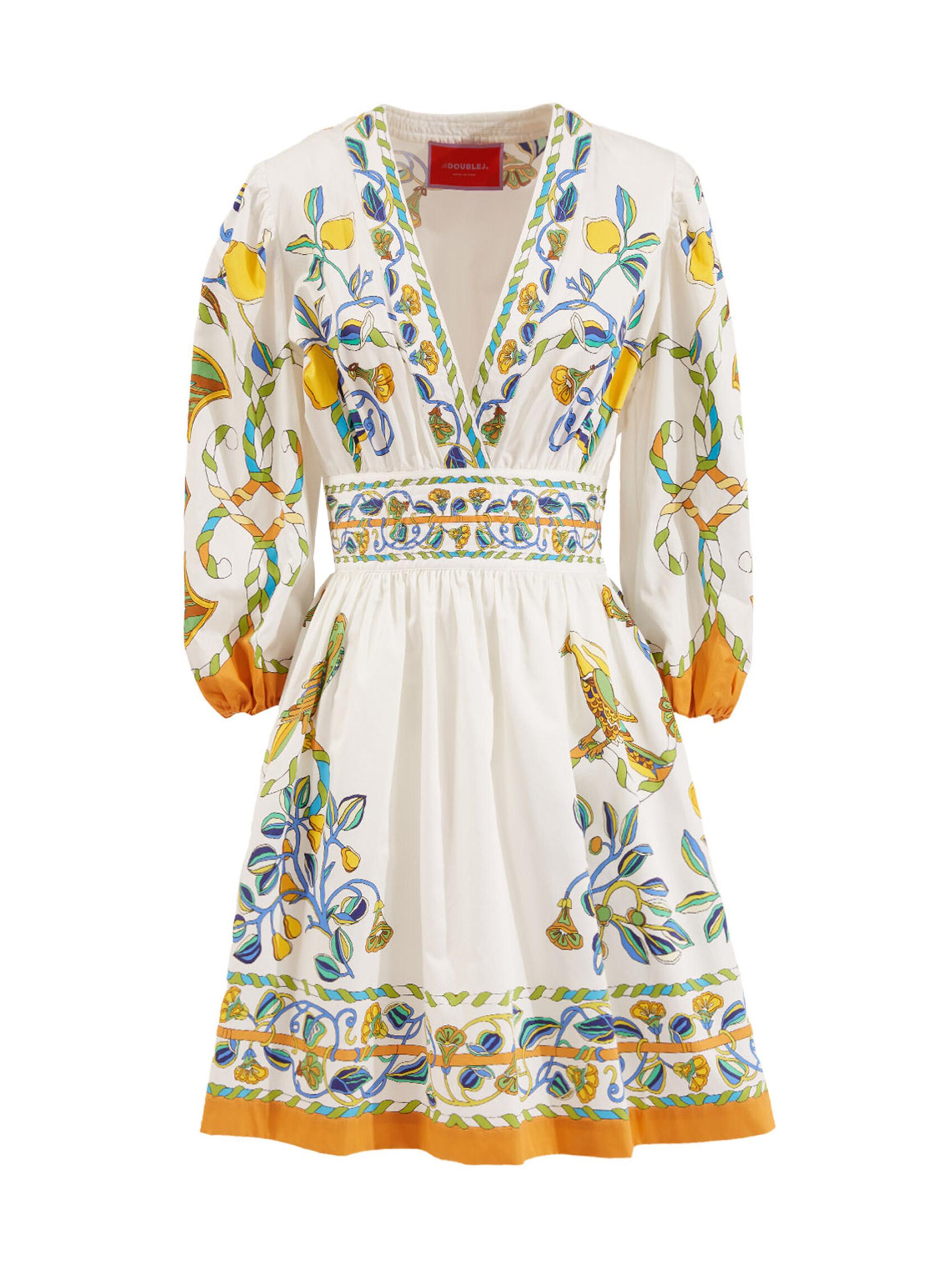 La DoubleJ Women's Margherita Dress - Borboni Placee White