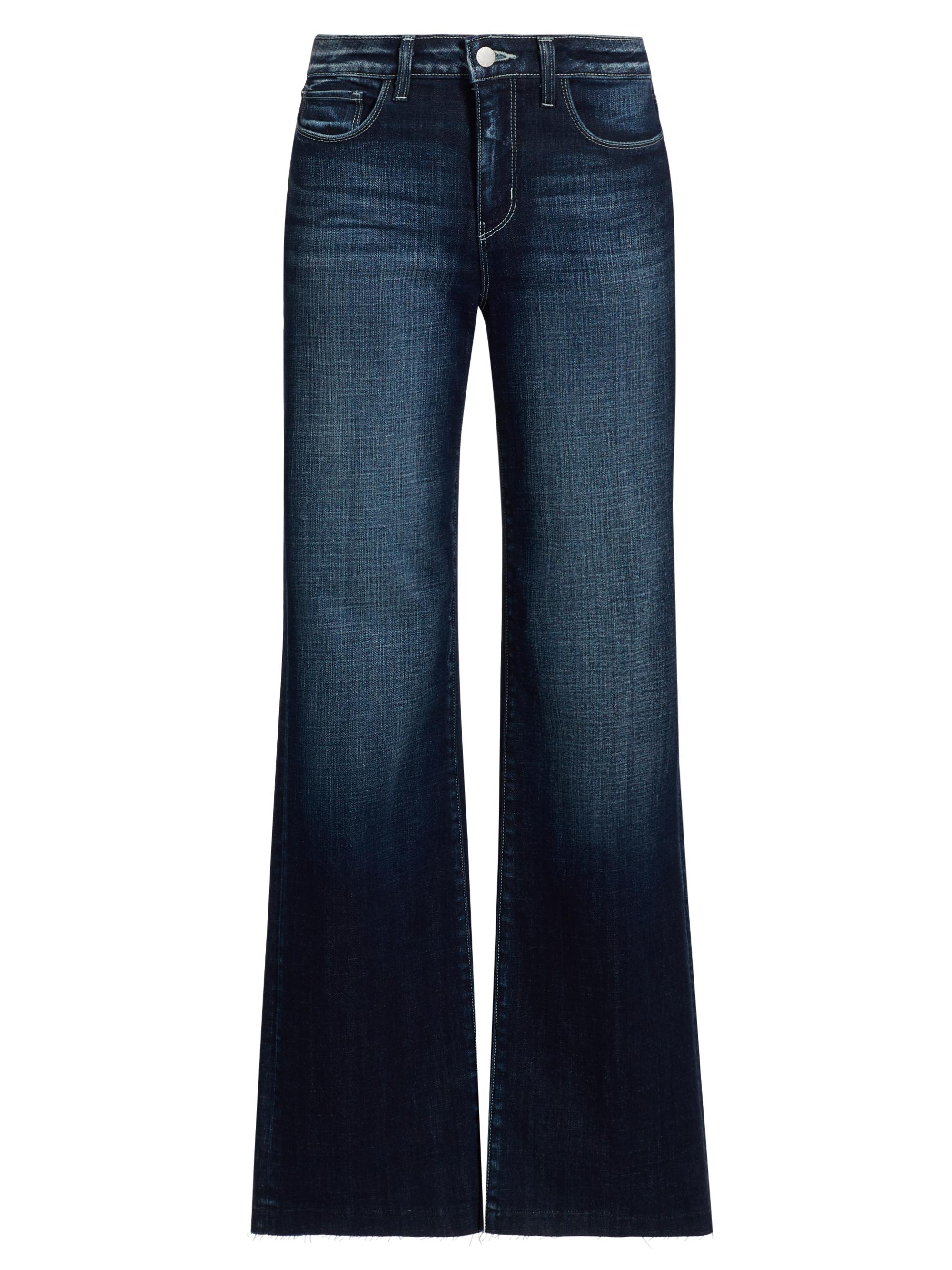 L'AGENCE Women's Scottie High-Rise Wide-Leg Jeans - Culver