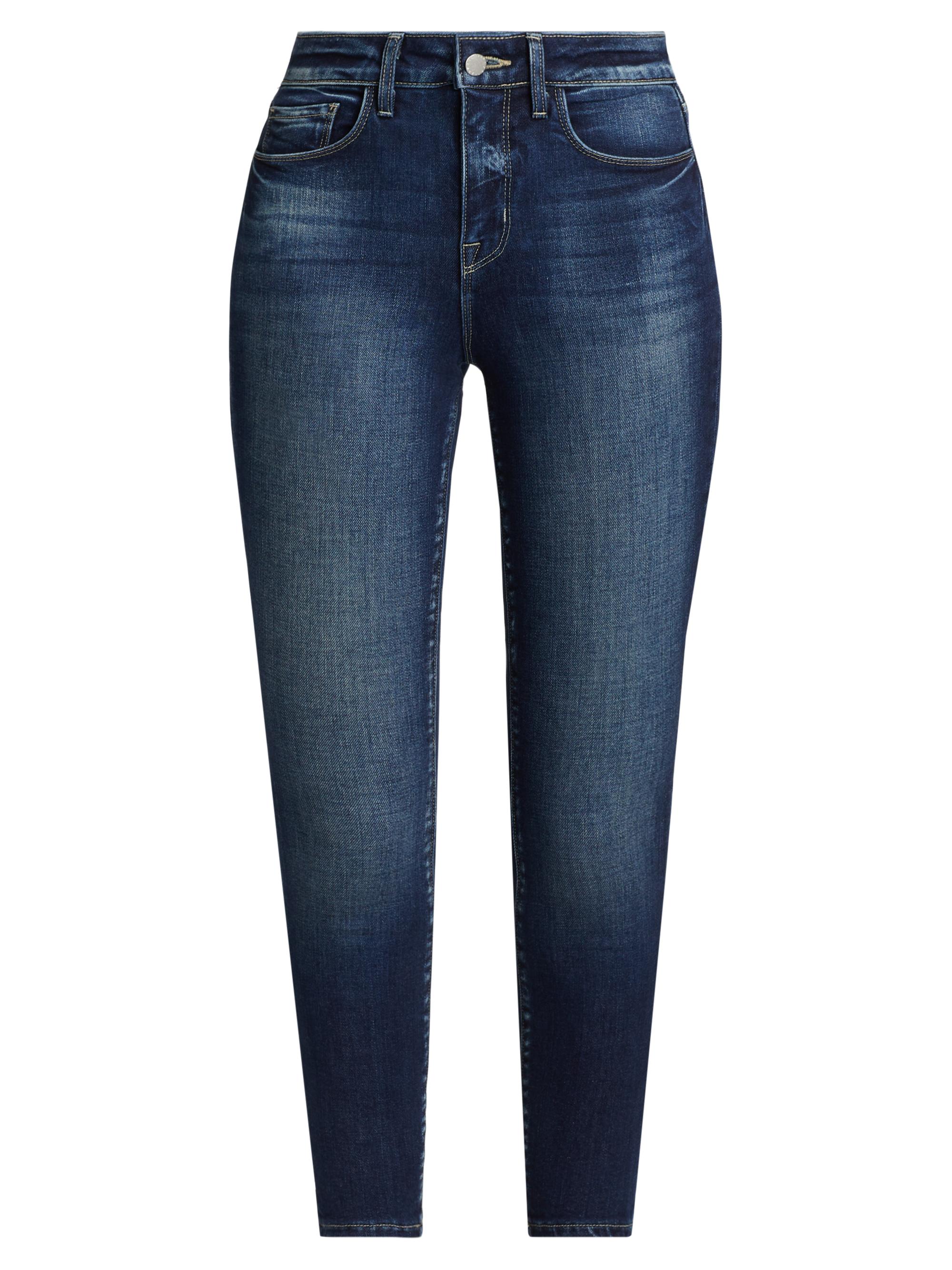 L'AGENCE Women's Margot High-Rise Crop Skinny Jeans - Lavelle