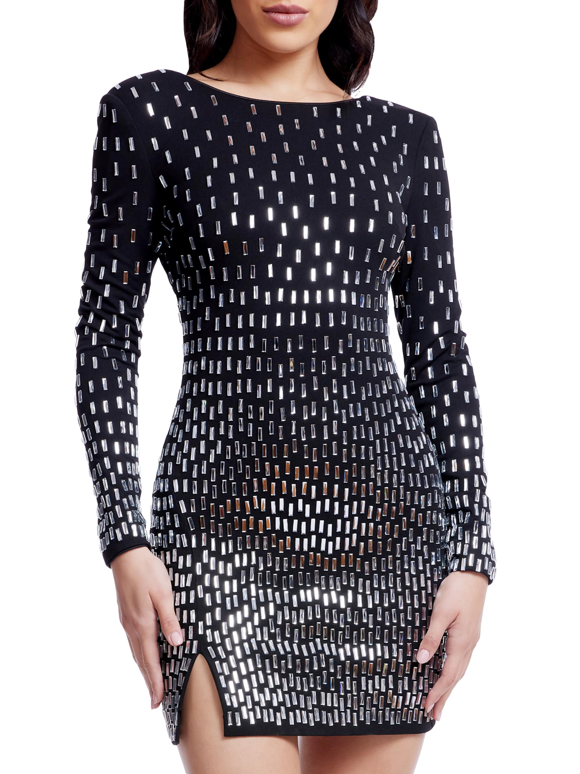 Dress The Population Nathalia Sequin-Embellished Minidress | Saks Fifth  Avenue