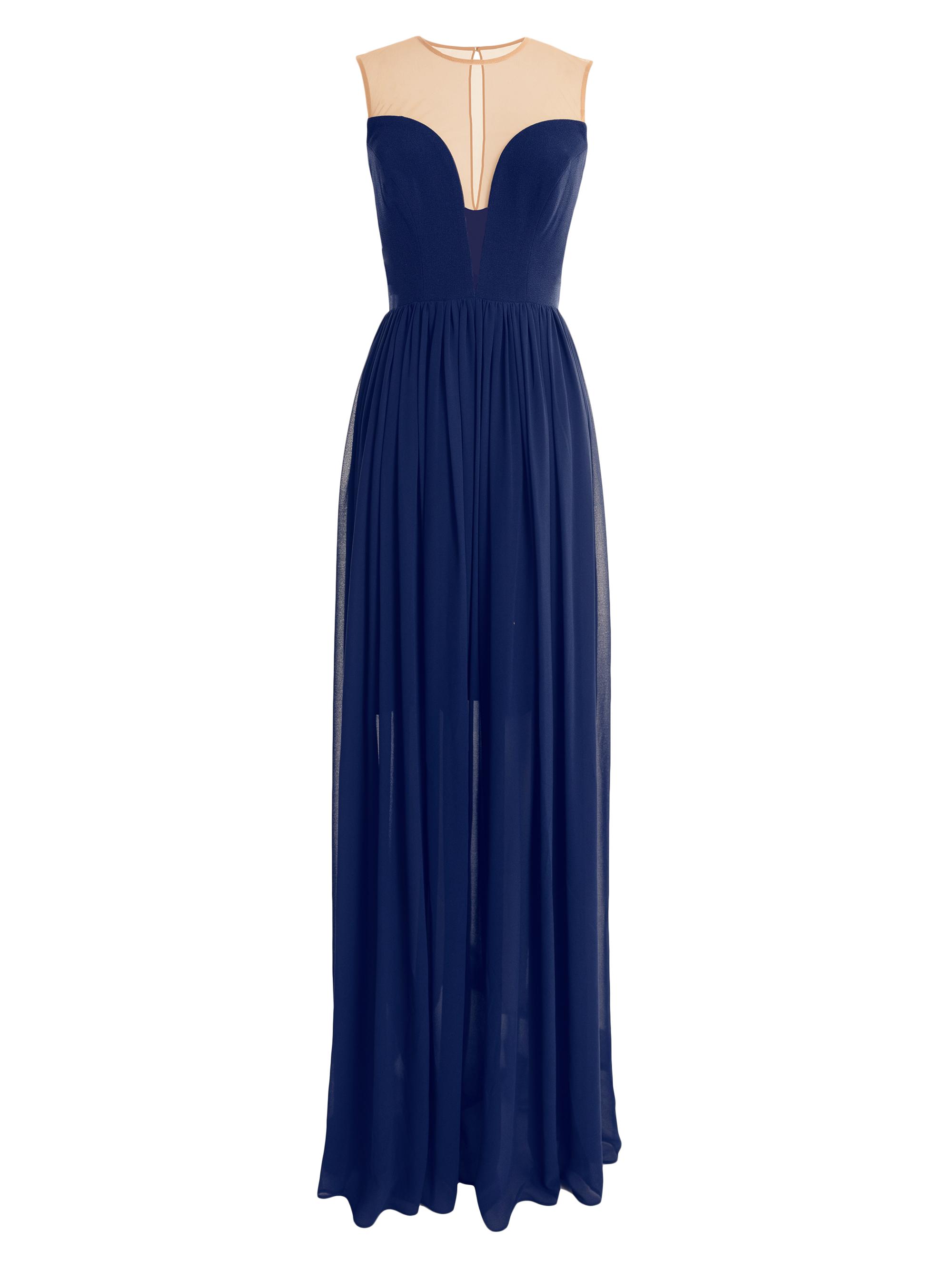 open lace back dress Anabel Gown – Dress the Population main image 1