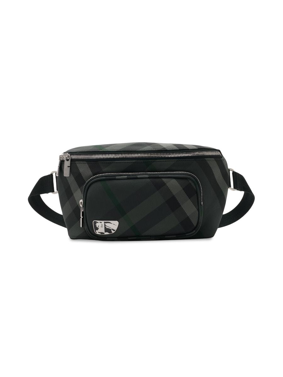 Burberry Grid Check Belt Bag | Saks Fifth Avenue