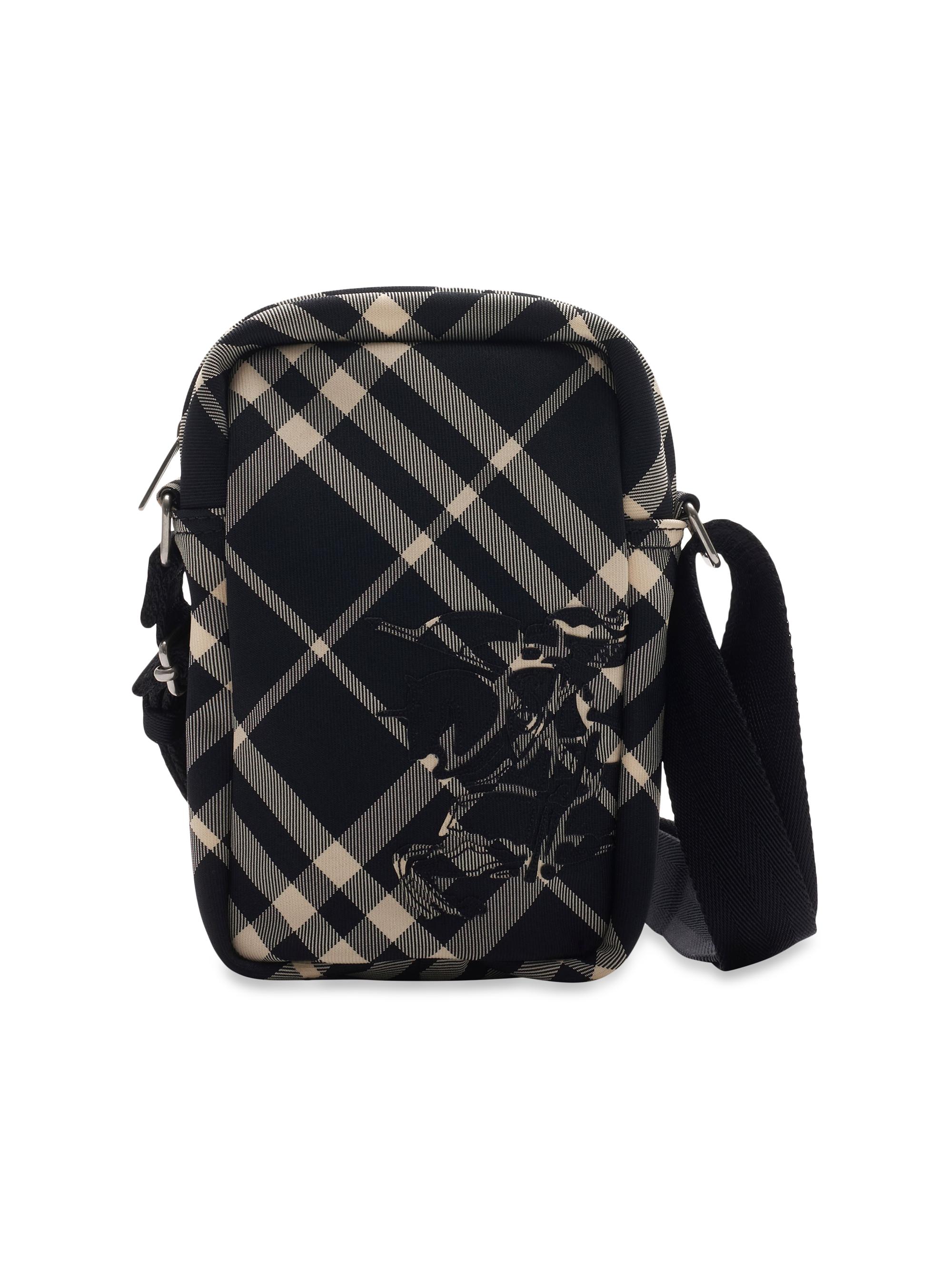 Burberry Equestrian Knight Check Phone Pouch | Saks Fifth Avenue